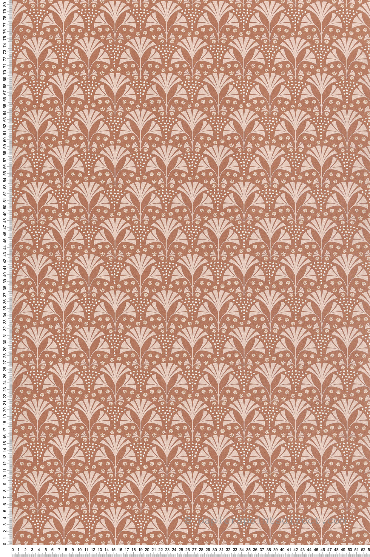 Papier peint Palme Floral rose - Jardin d'Eden de Lutèce | Réf. LTC-51200503