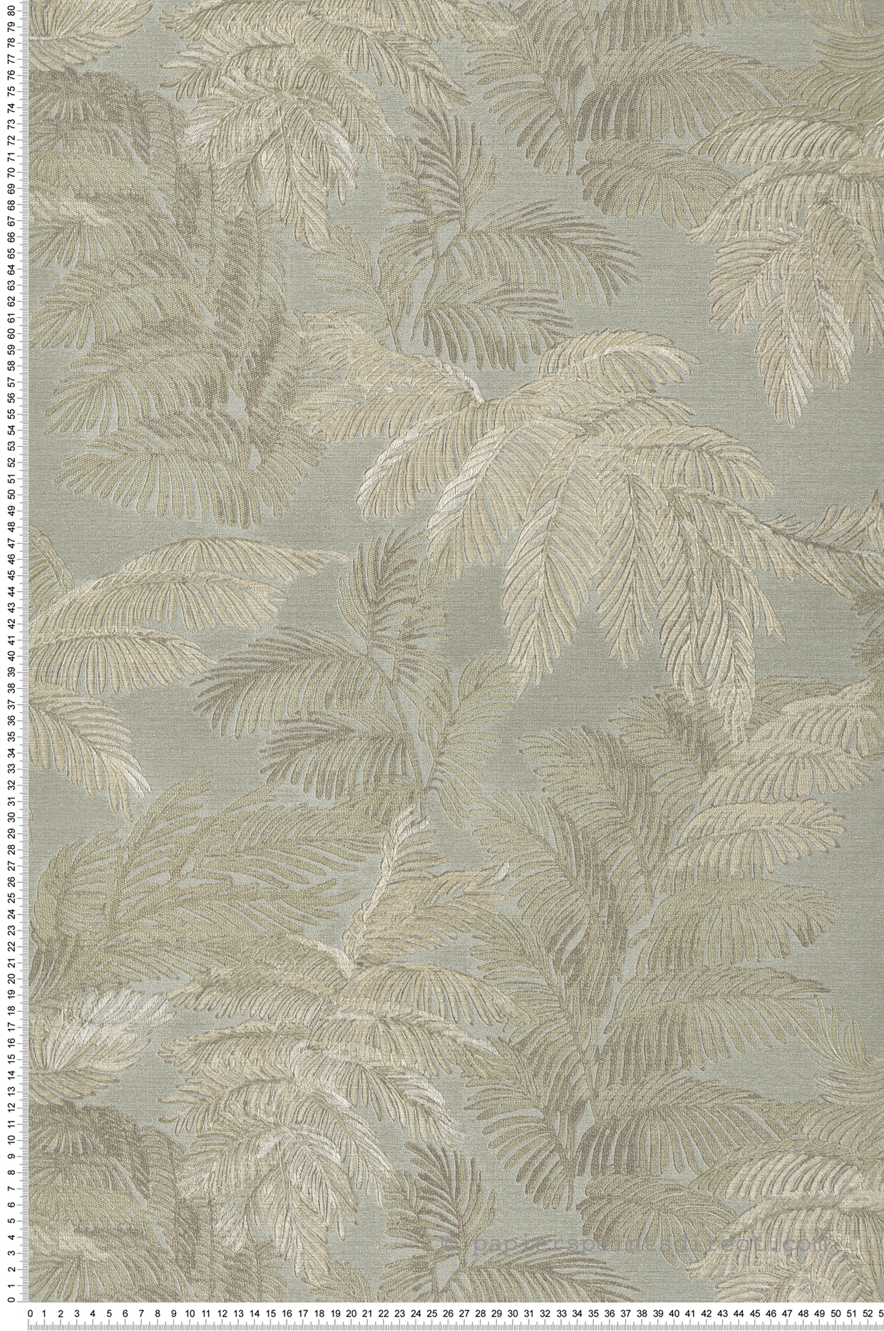 Papier peint Feuillage Vintage vert - Scala de Montecolino | Réf. MC-28815