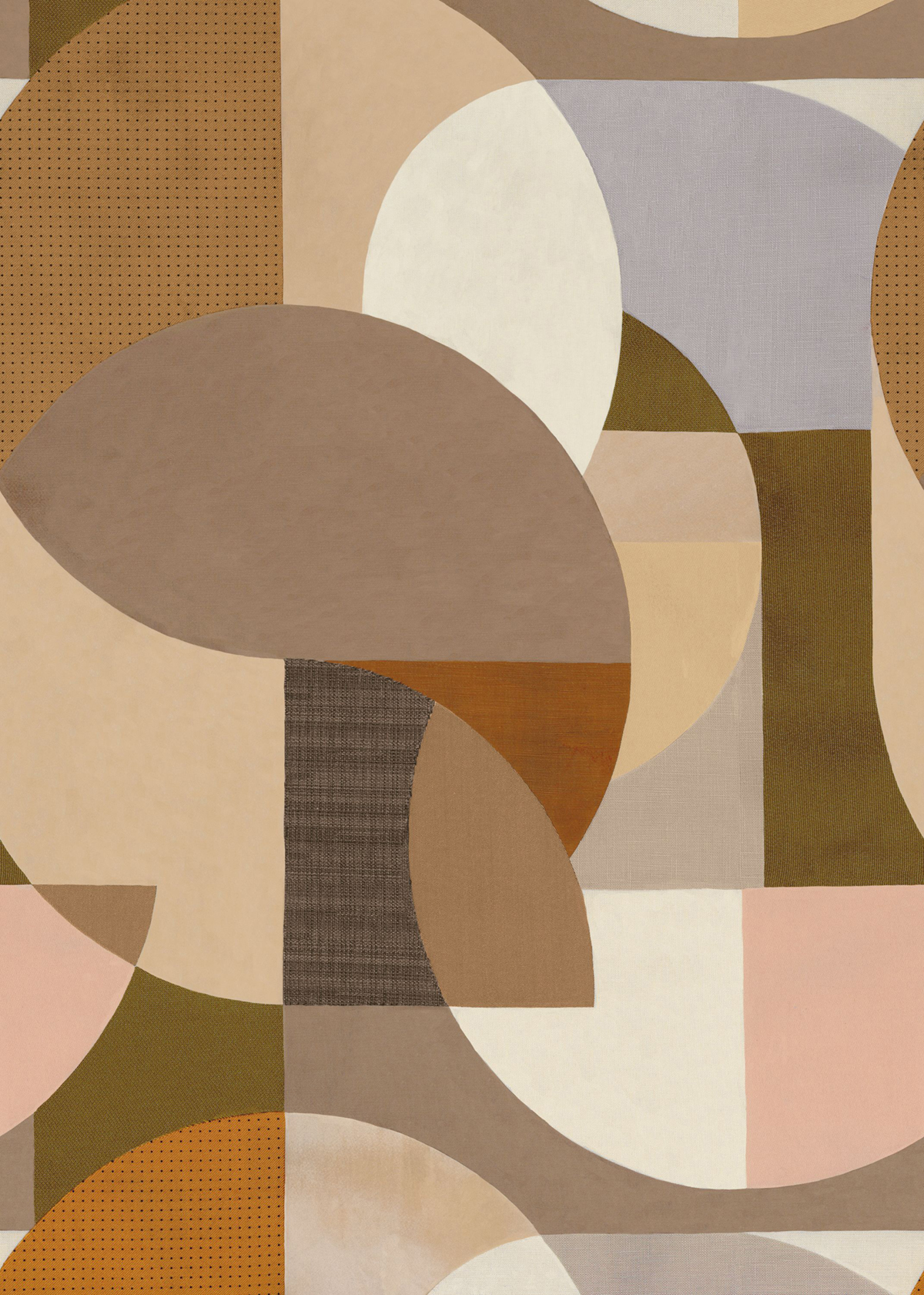 Papier peint panoramique Géométrie London beige marron 200X280 - Color Box 3 de Casélio | Réf. CB3105891203