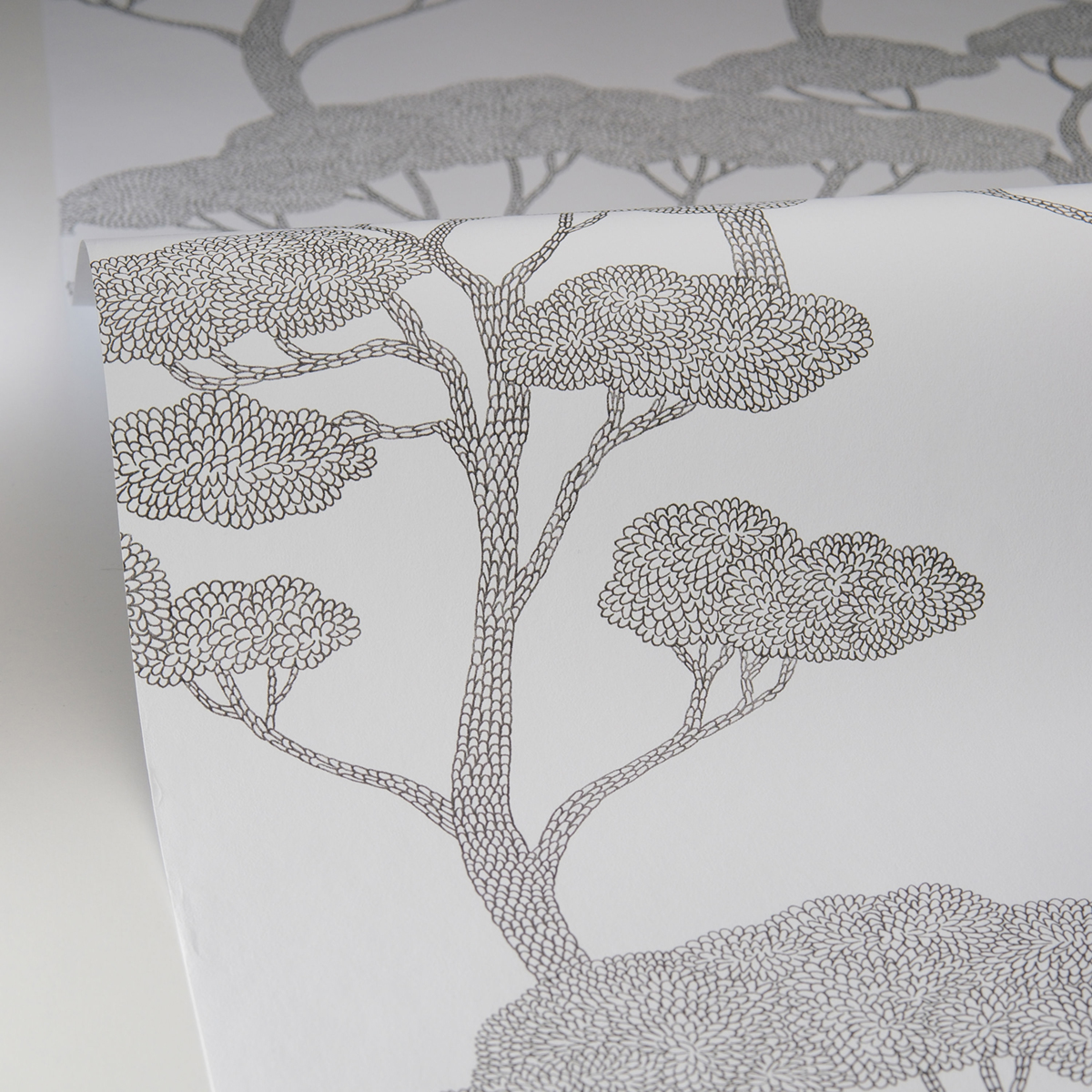 Papier peint Arbre Sweet noir et blanc - Light de Casélio AMB4| Réf. LIG106629000