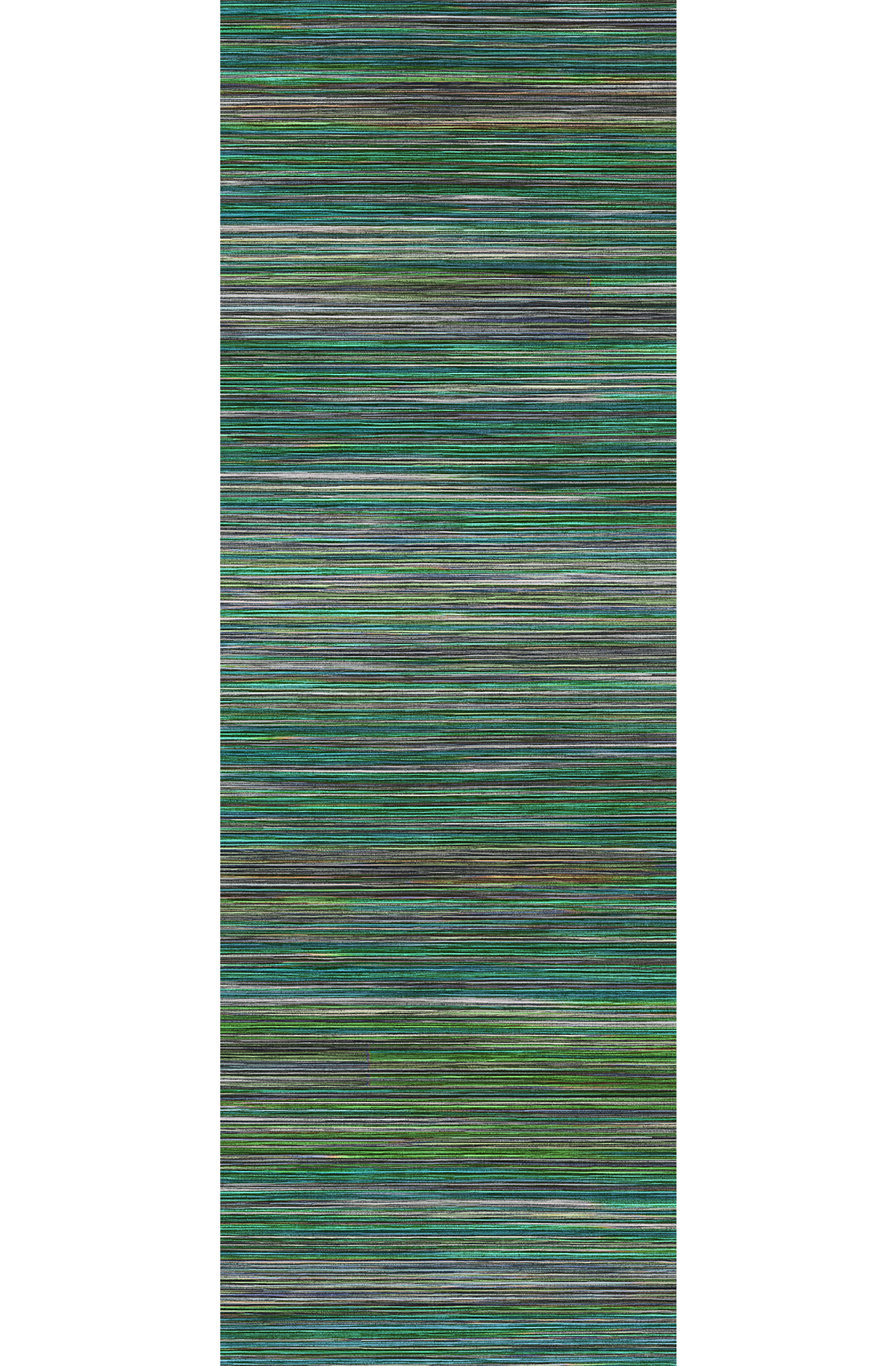 Papier peint panoramique Sisal Pai-Pai vert - C H260 - Amani de Masureel | Réf. MAS-DGAMA1023-260