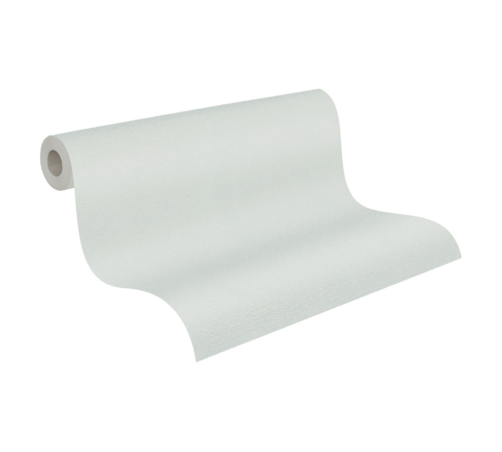 Papier peint Uni Toile vert opaline - Pure Elegance d'A.S. Création AMBR | Réf. AS-397720