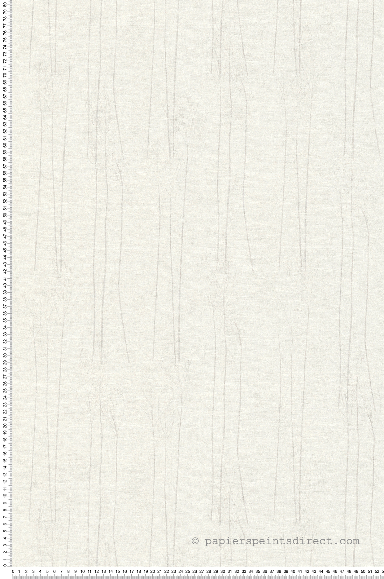 Papier peint Plante Graminée blanc et argenté - Hygge d'A.S. Création | Réf. SP15761