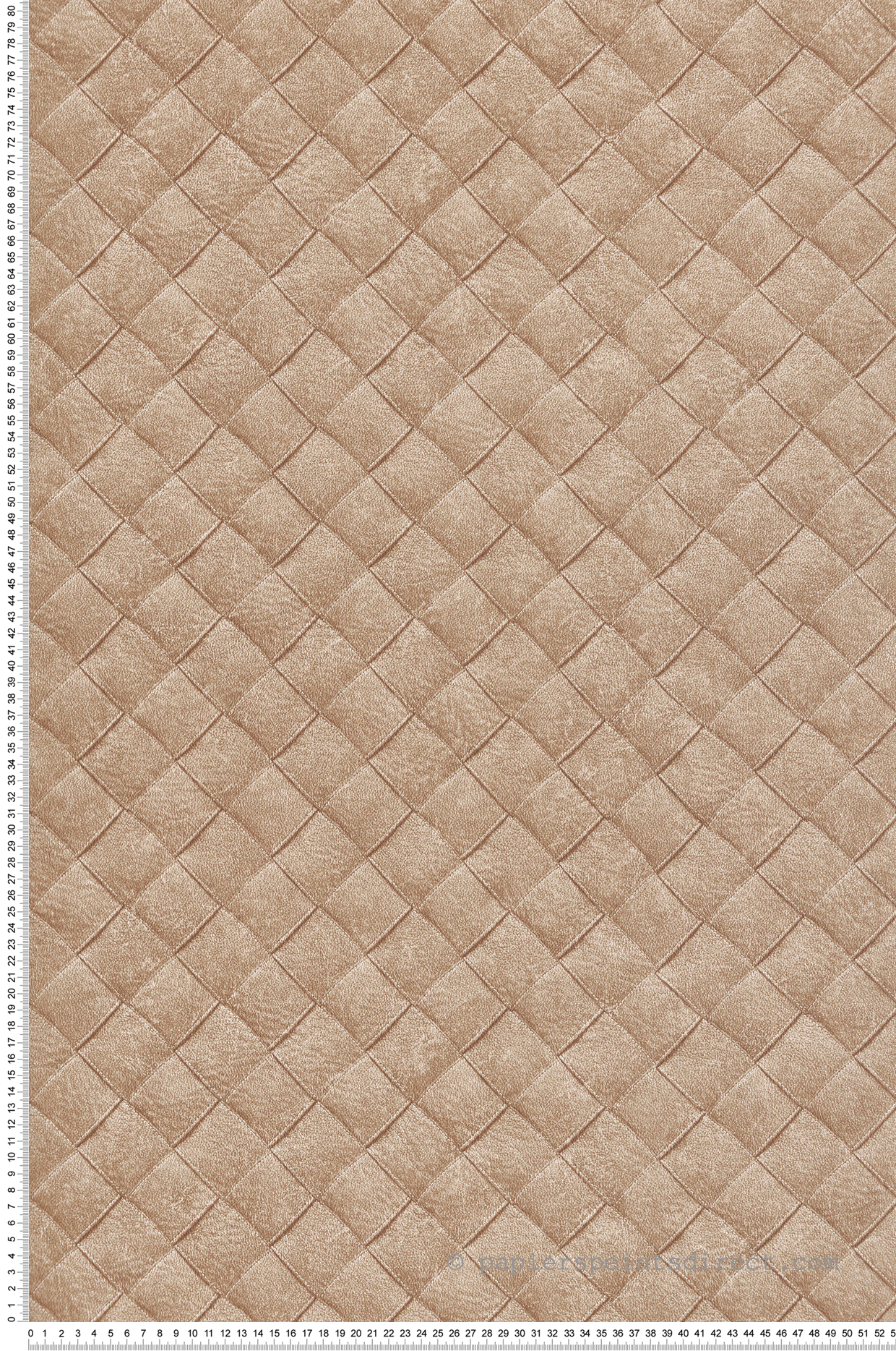 Papier peint Cuir Tressé beige - Maori de Montecolino | Réf. MC-TA25071
