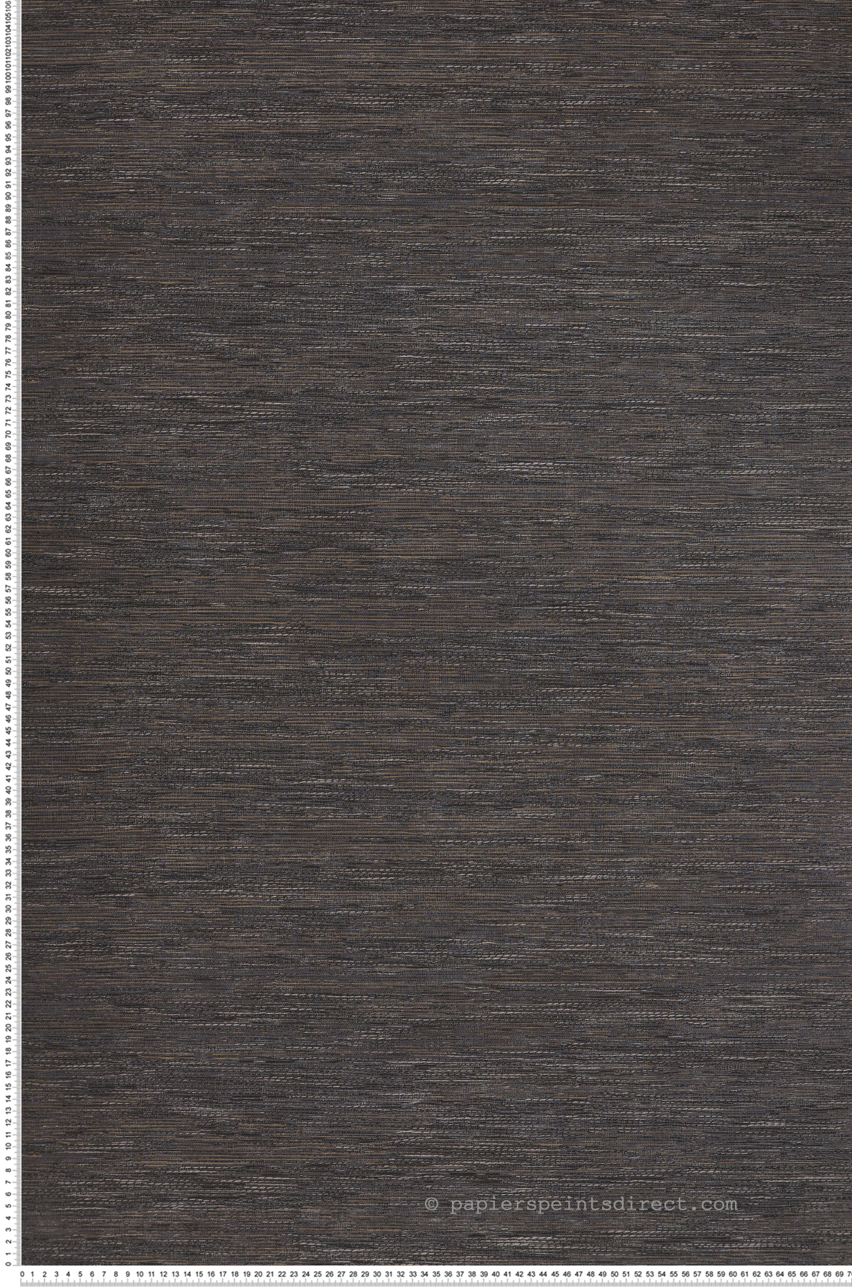 Papier peint Paille Tatami noir - Archipel de Casamance | Réf. CAS-75342752