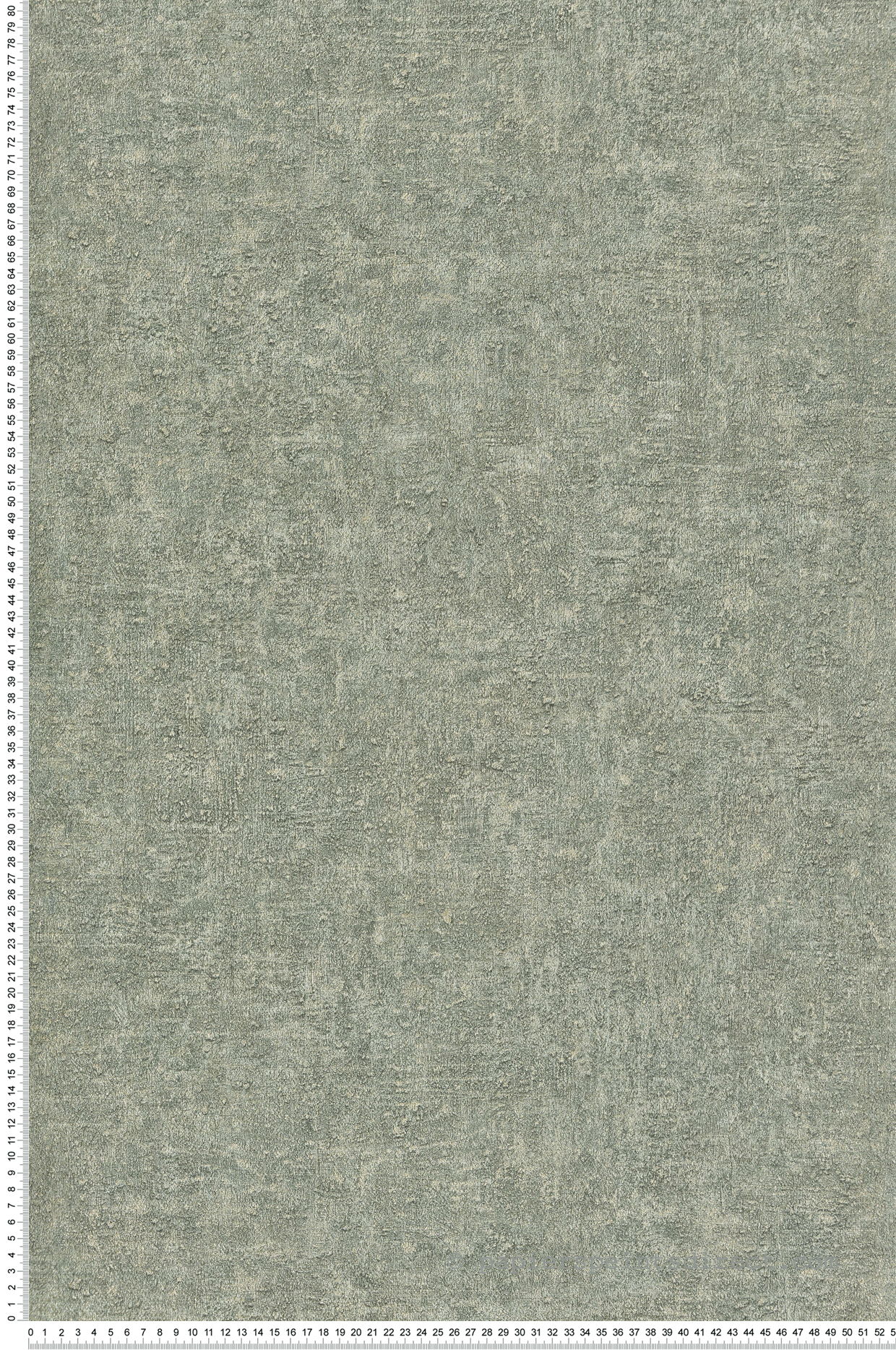 Papier peint Faux Uni Texturé vert argile irisé - Maya de Montecolino | Réf. MC-BZ1006