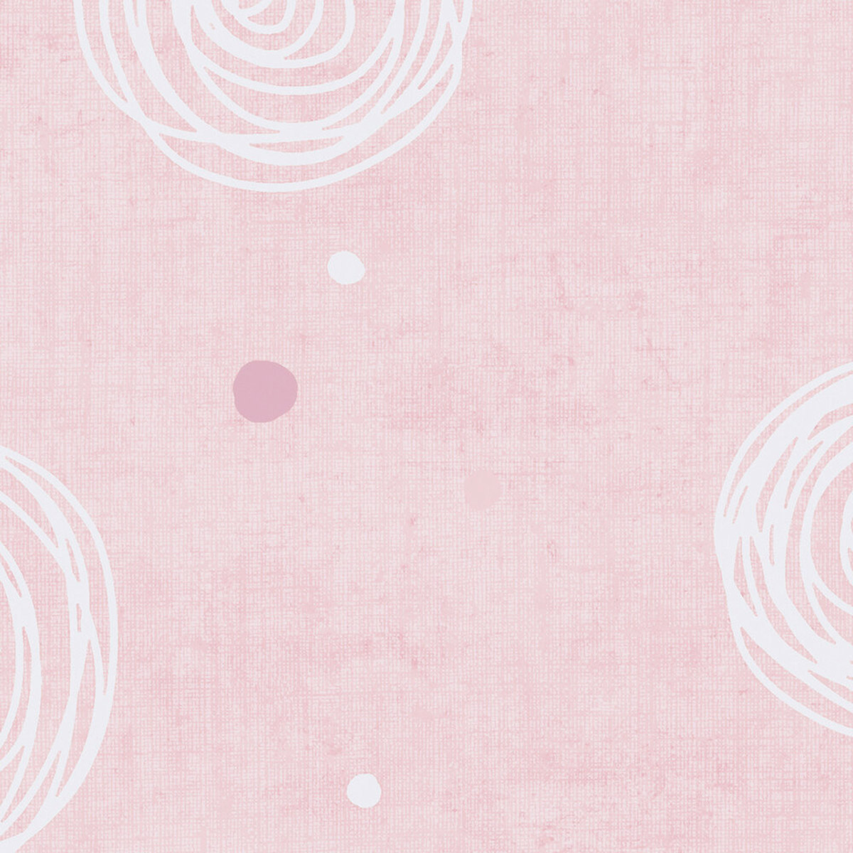 Papier peint Rond Bébé rose pâle - Lilly & Luis d'A.S. Création AMB6 | Réf. AS-771392