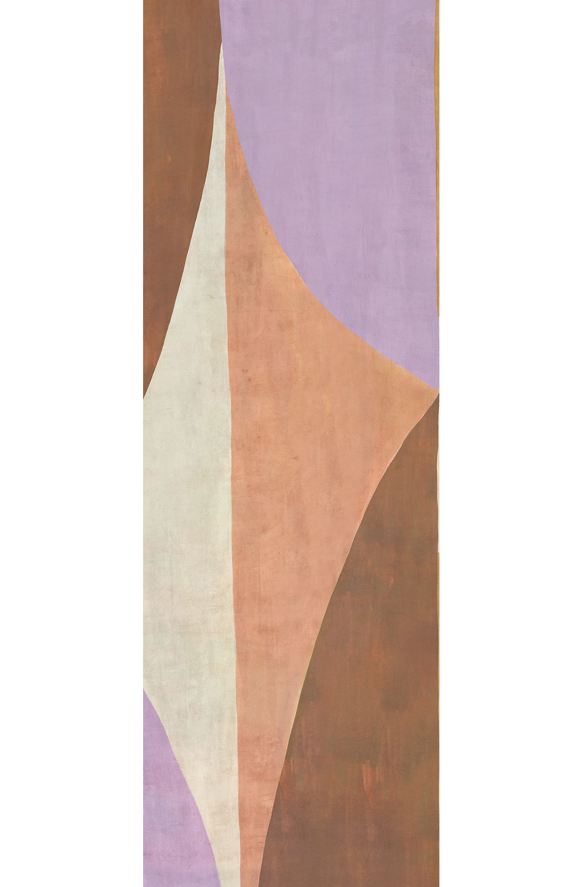 Papier peint panoramique Fresque Arrondie Luana mauve - C H260 - Amani de Masureel | Réf. MAS-DGAMA3043-260