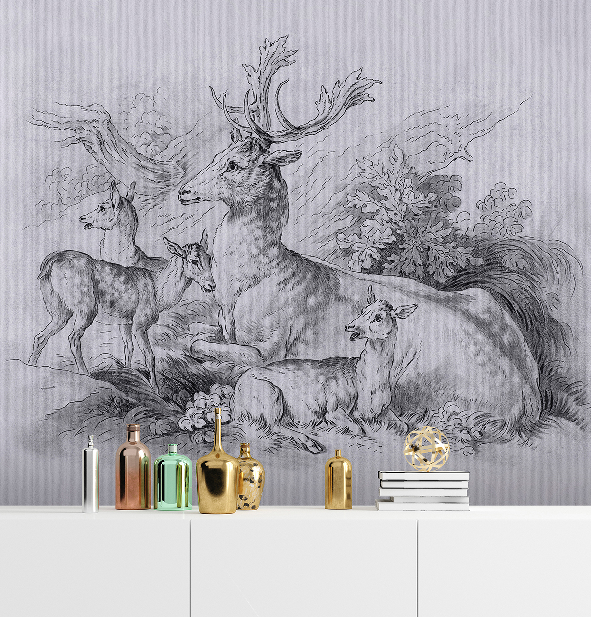 Papier peint panoramique Walls by Patel 3 - Référence DD122384 - Intissé 200g/m2 - 400 x 270 cm