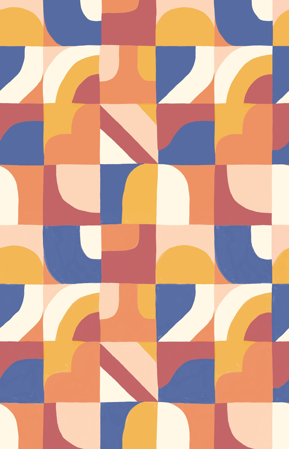 Papier peint panoramique Pop Art So Fun multicouleurs L 200X310 - Pimp My Wall de Casélio | Réf. PMW104796304