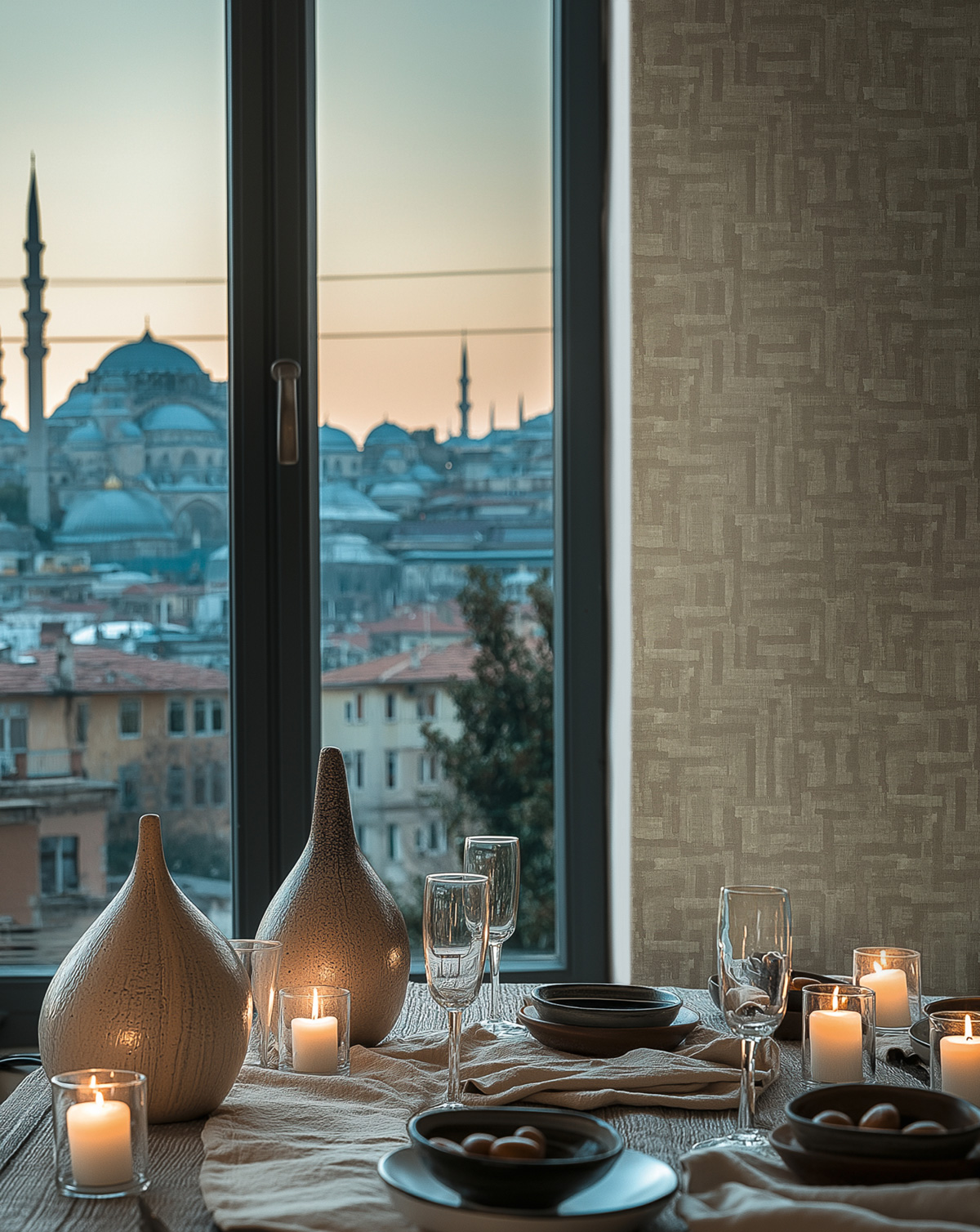 Papier peint Géométrie Ethnique taupe ficelle - Metropolitan Stories 4 Hot Spots d'A.S. Création AMB1| Réf. AS-782042