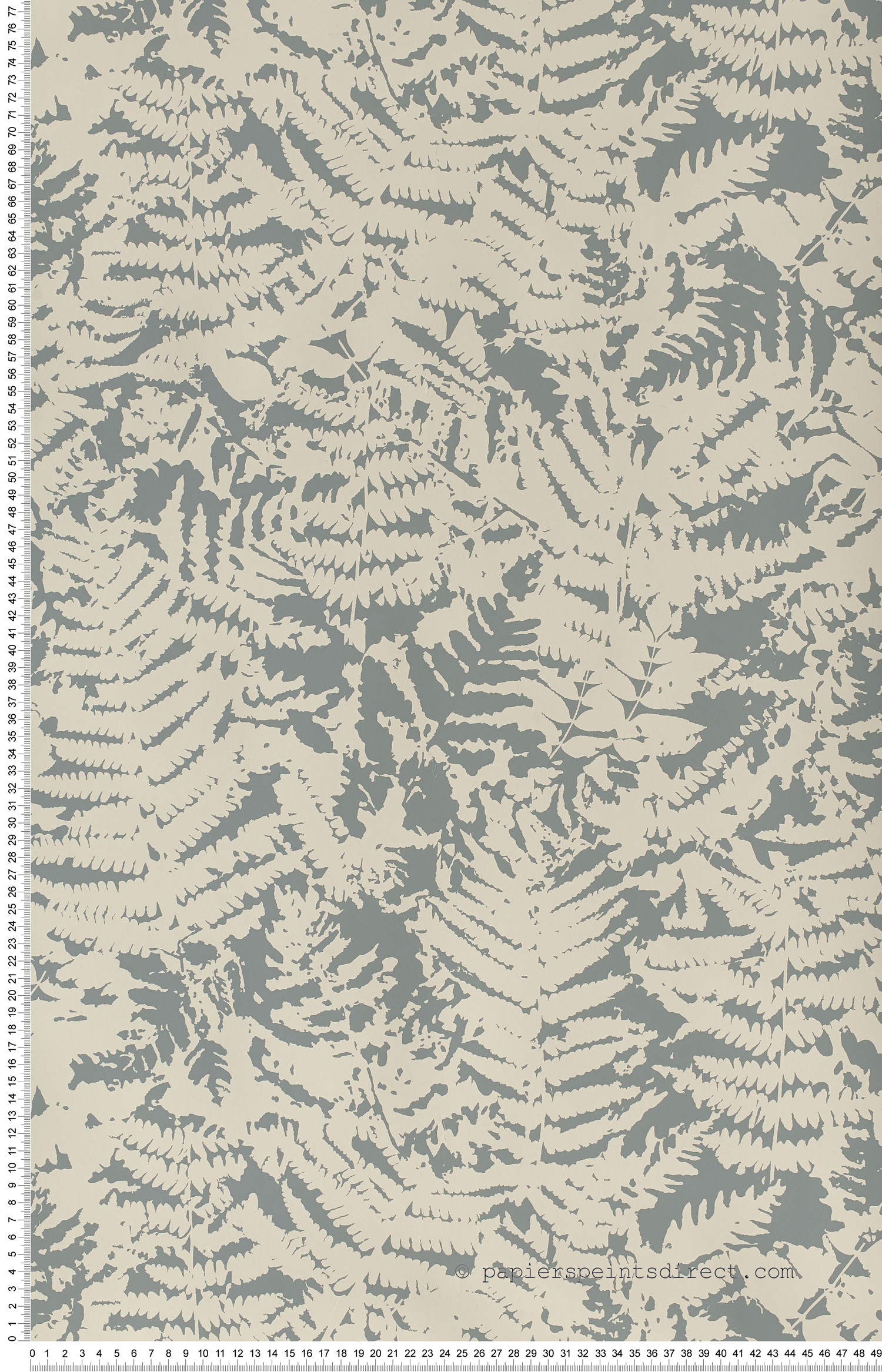 Fern Sage Blue - 20th Century Papers de Little Greene