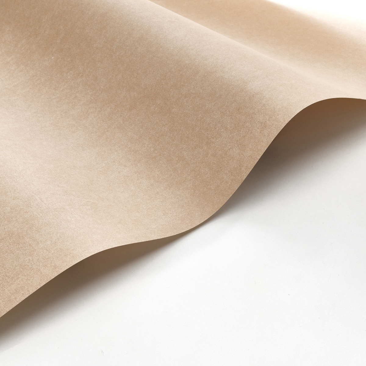 Papier peint Faux Uni Cotton Touch noisette - Les Belles Toiles De Jouy de Casadéco AMBV | Réf. LBTJ82381569