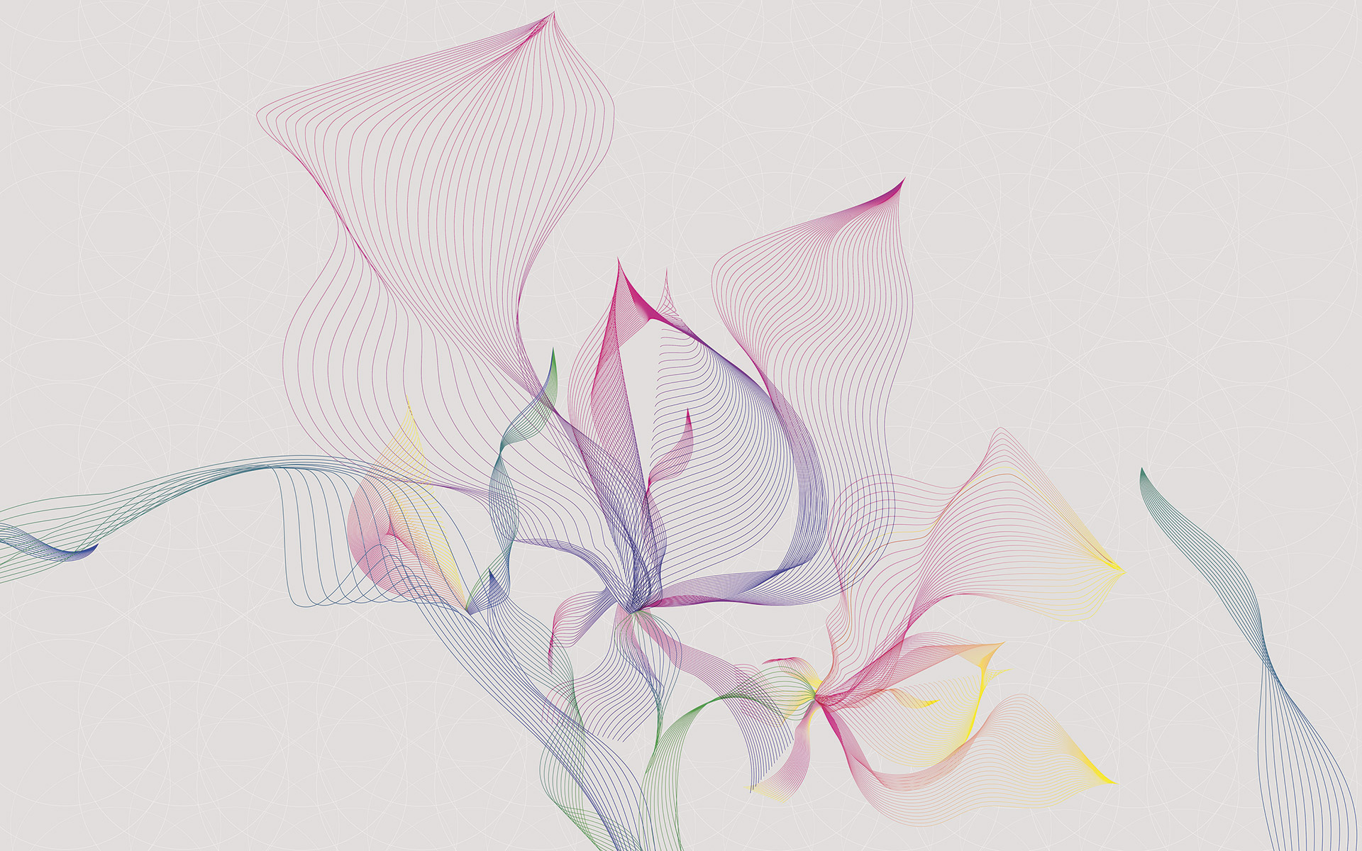 Panoramique Spring Leaves - Papier peint Komar