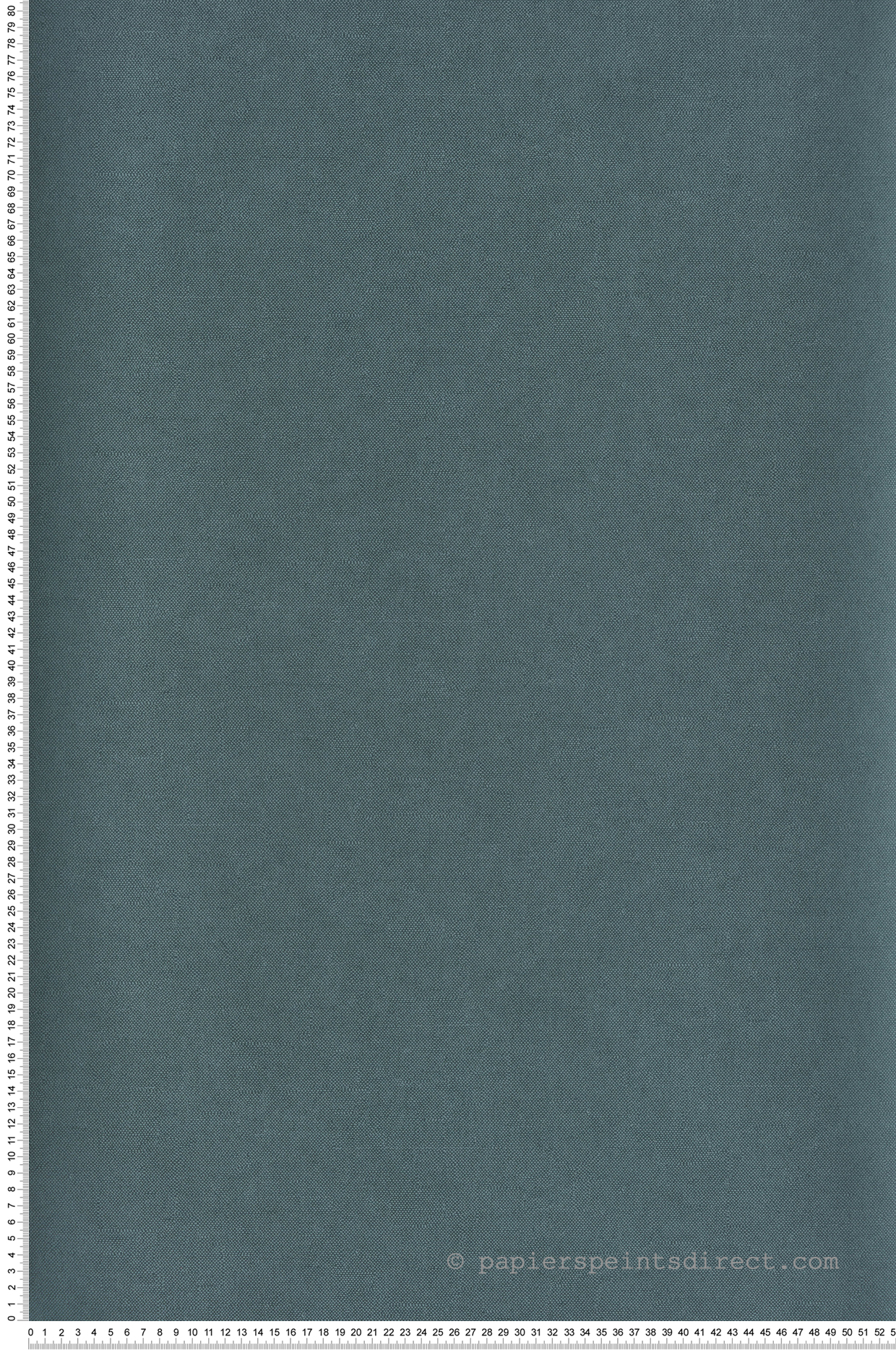 Papier peint Faux Uni Cotton Rythm vert paon - Summer de Masureel | Réf. MAS-RYT007