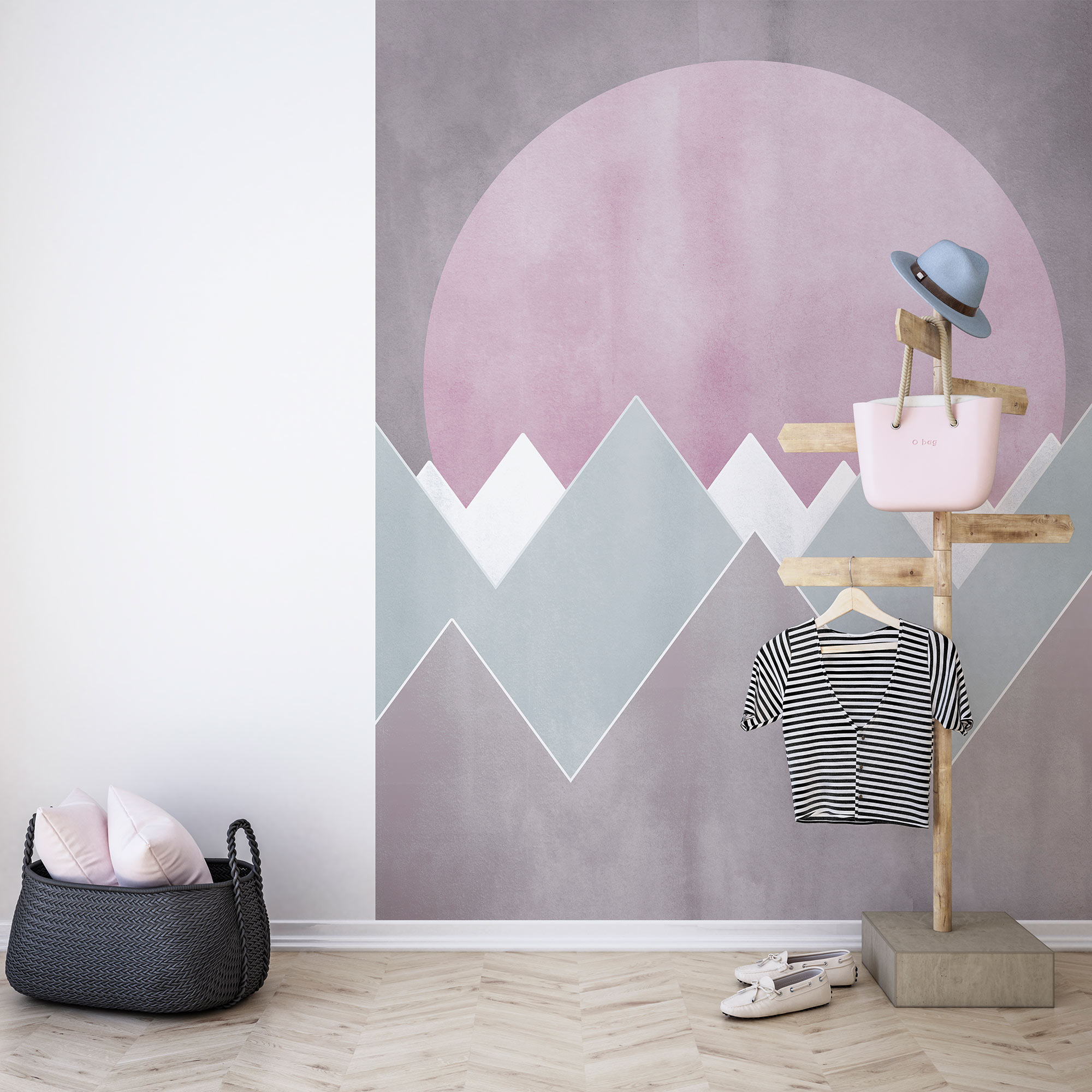 Papier peint panoramique Sunrise Gentle - Papier peint Komar