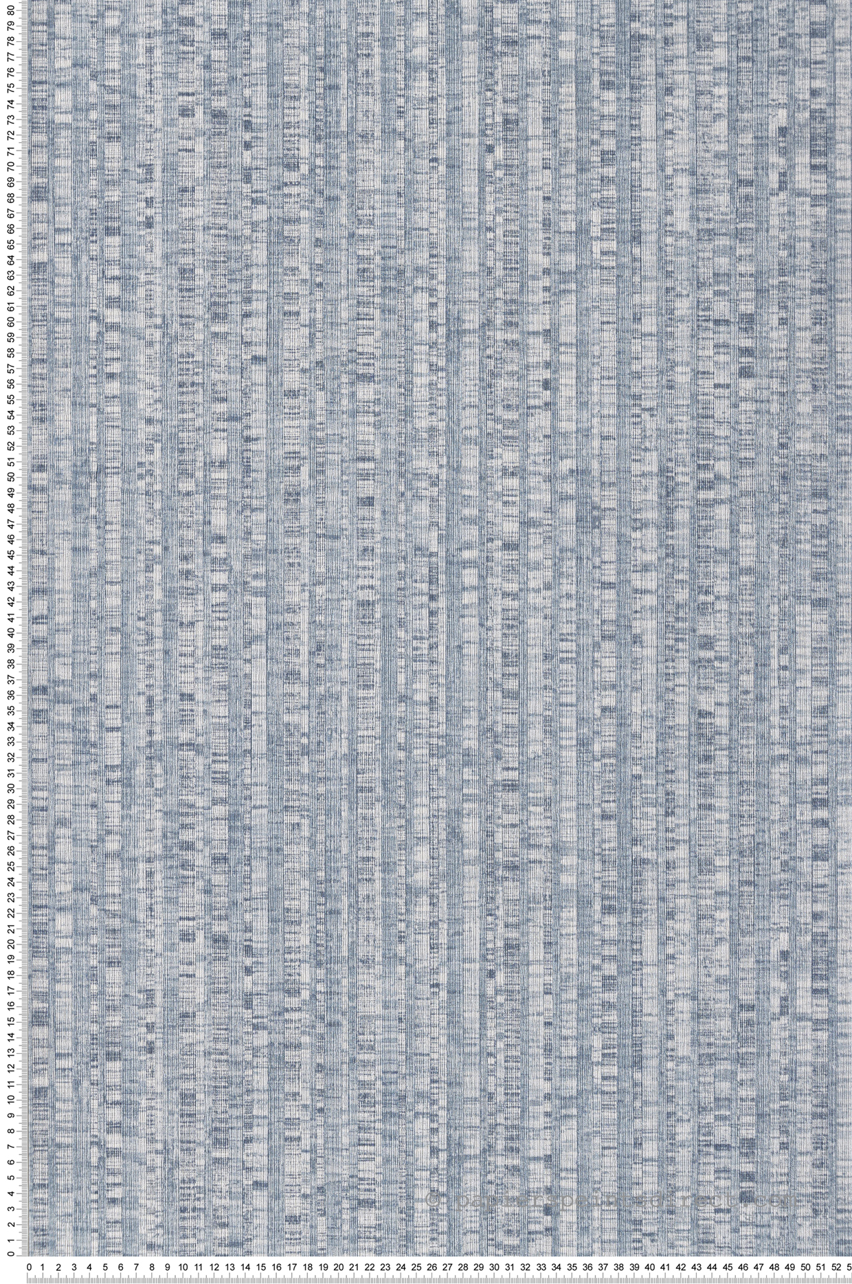 Papier peint Rayure Bengale Naturel bleu - Sauvage 2 de Lutèce | Réf. LTC-G67764