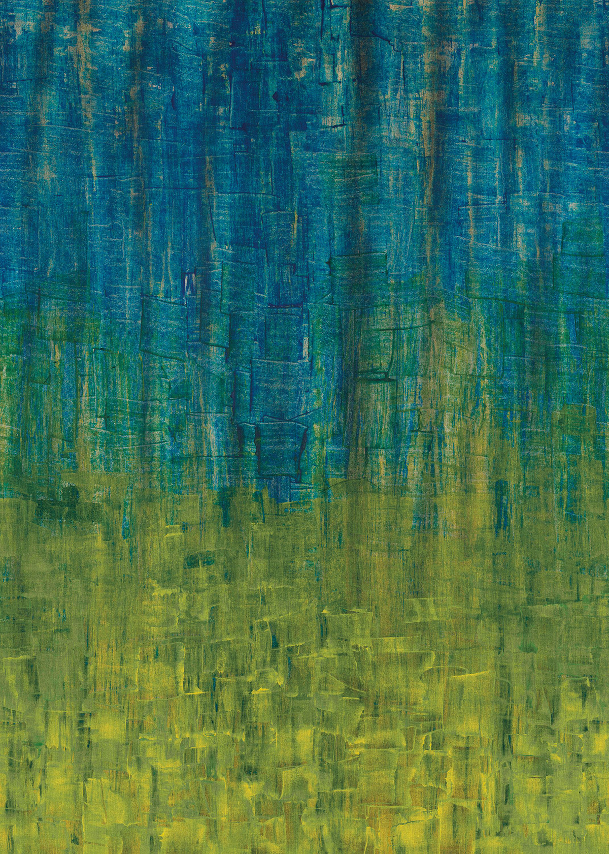 Papier peint panoramique Œuvre d'Art verte - Beauty Full Image 2 de Casadéco | Réf. BFMA87057605