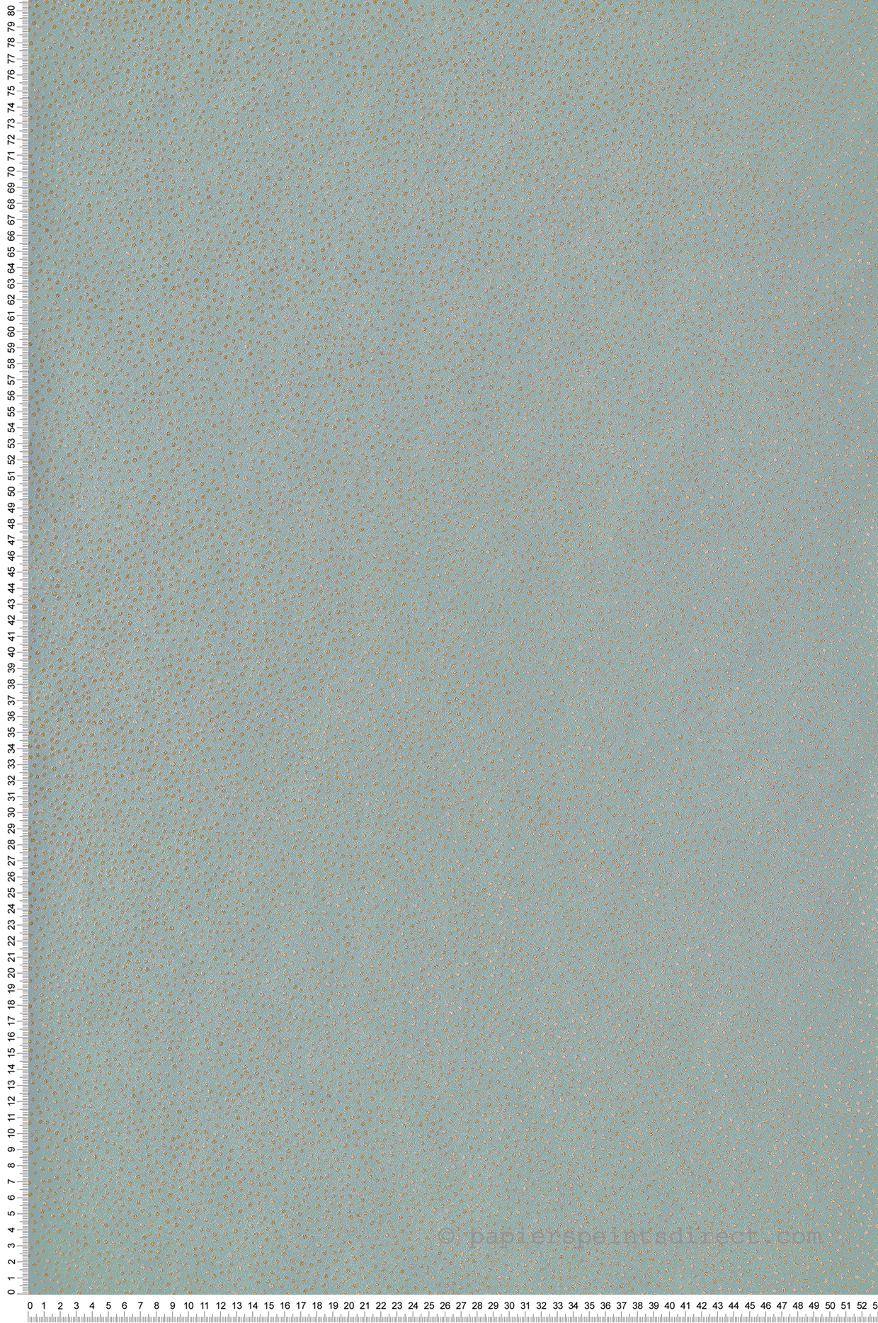 Papier peint Pois Sparkle bleu gris doré - Happy Therapy de Casélio | Réf. HTH101736021