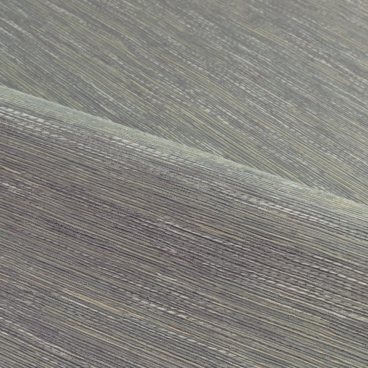 Papier peint Faux Uni Tissage Tatami gris plomb - Le Jacquard de Casamance | Réf. CAS-C75344792