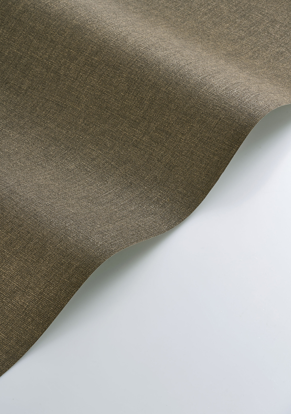 Papier peint Uni Lin Métallisé Caractère cacao - Matera de Casadéco AMBV| Réf. MATA201172727