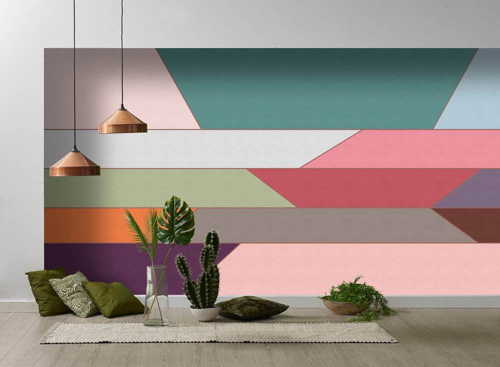 Papier peint panoramique Graphique Geometry 2 - Référence DD114517 - Intissé 200g/m2 - Standard 500 x 270