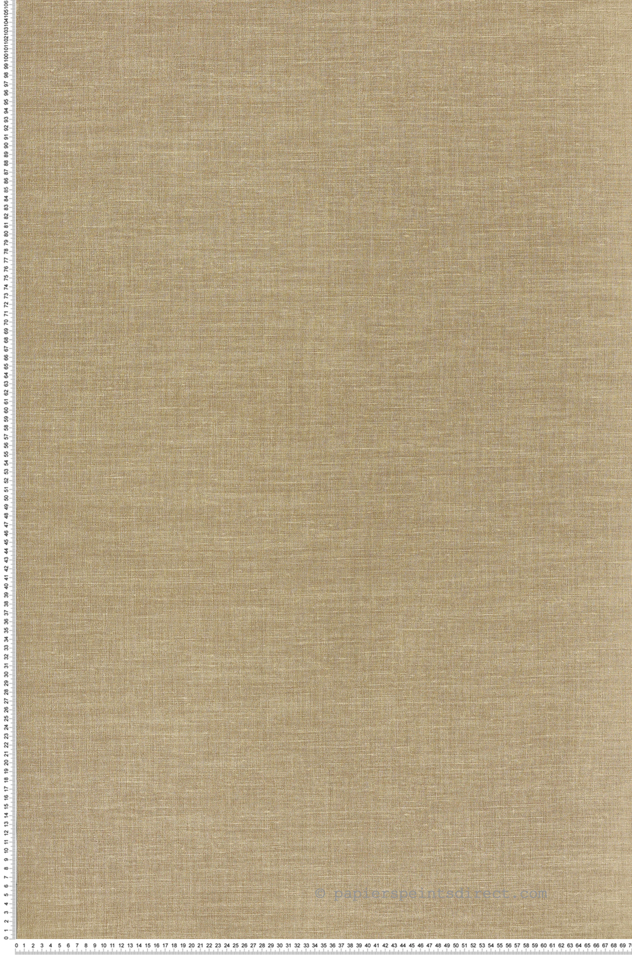 Papier peint Lin Shinok beige mordoré - Le Lin 3 de Casamance | Réf. CAS-F73819058
