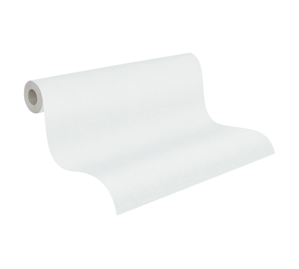 Papier peint Uni Toile blanc perle - Pure Elegance d'A.S. Création AMBR | Réf. AS-397782