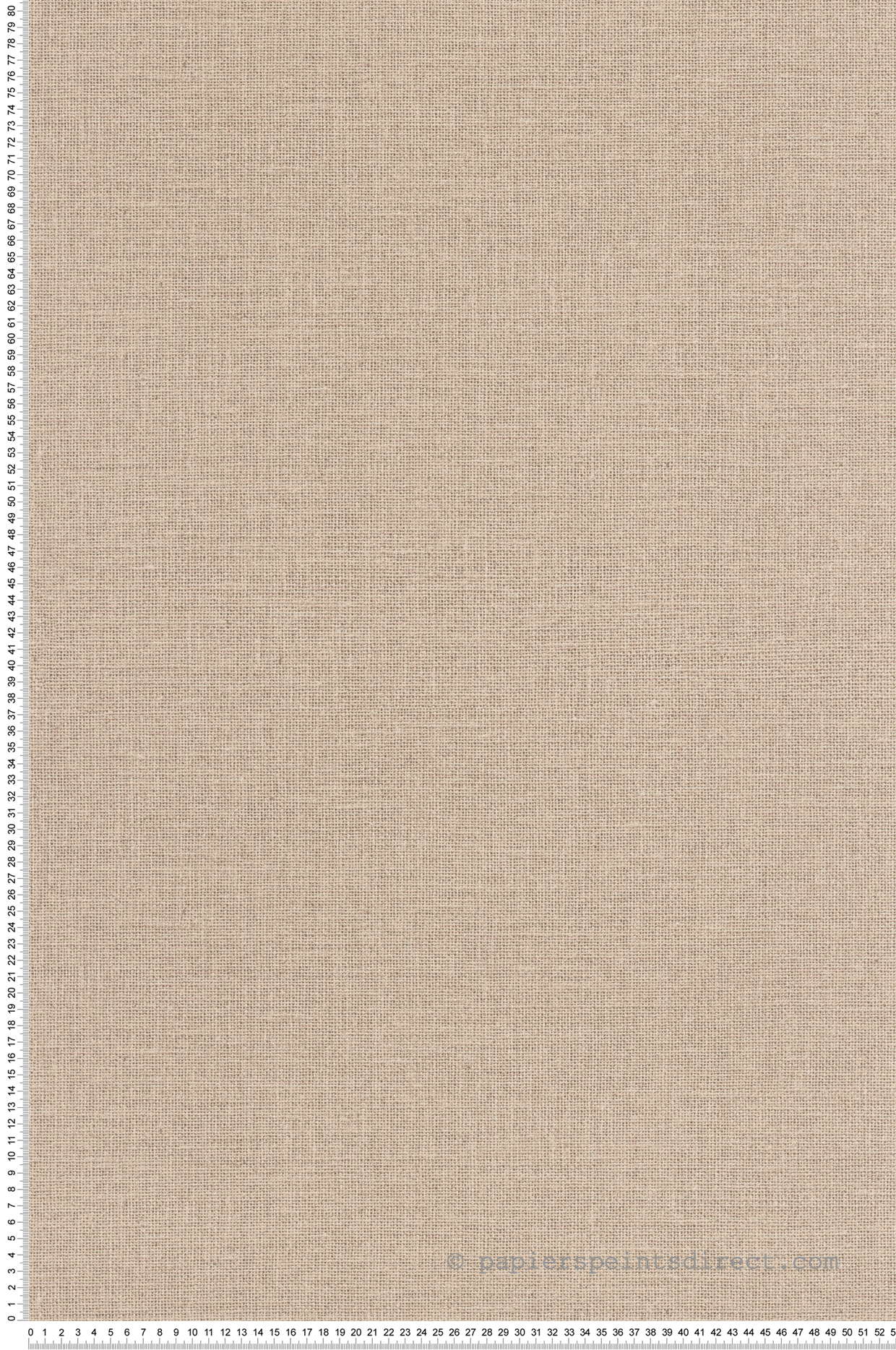 Papier peint Effet Toile de Jute biscuit - Reliefs de Casélio | Réf. RLF104011474