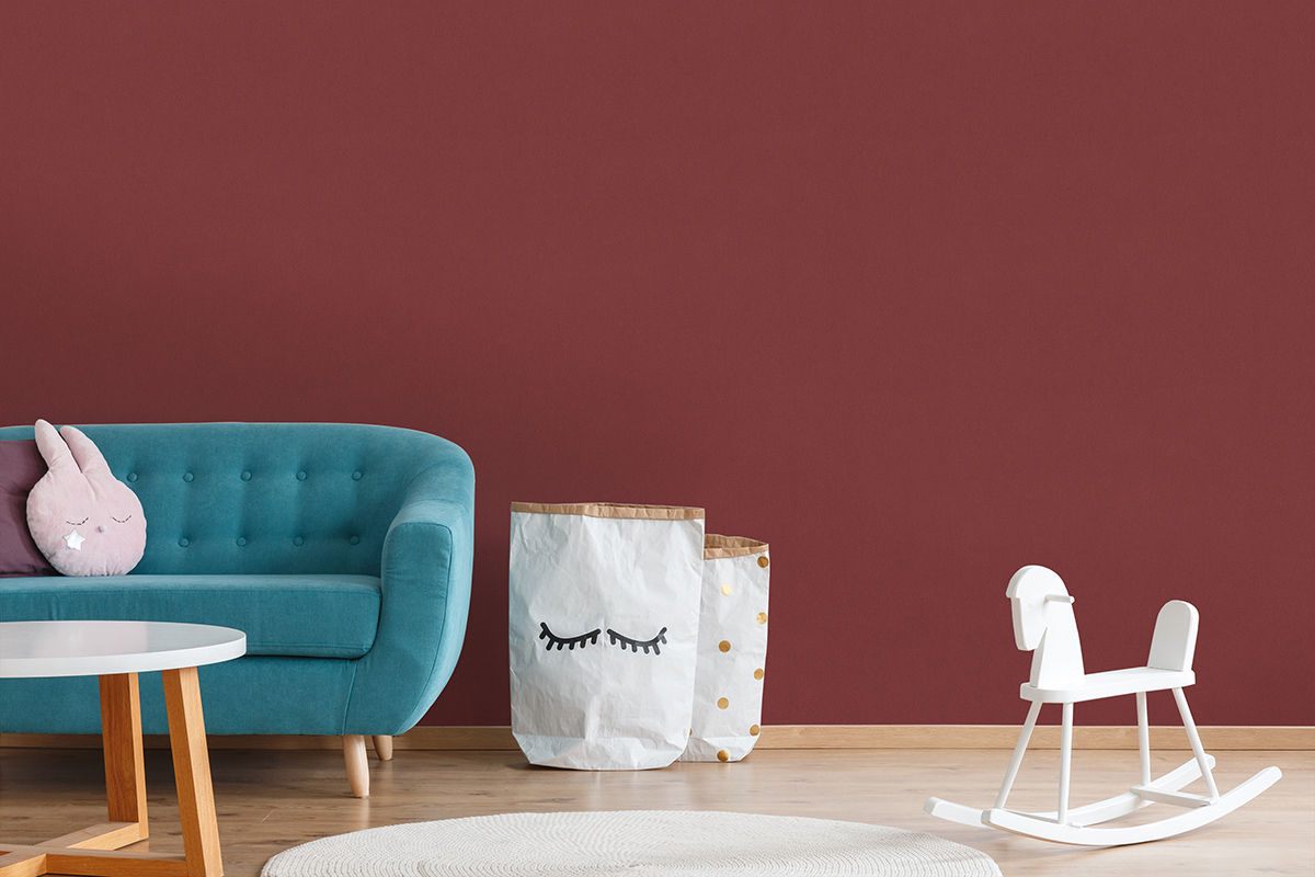 Papier peint Uni Lisse bordeaux - Dream Flowery de Architects Paper | AMB Réf. 3836-31