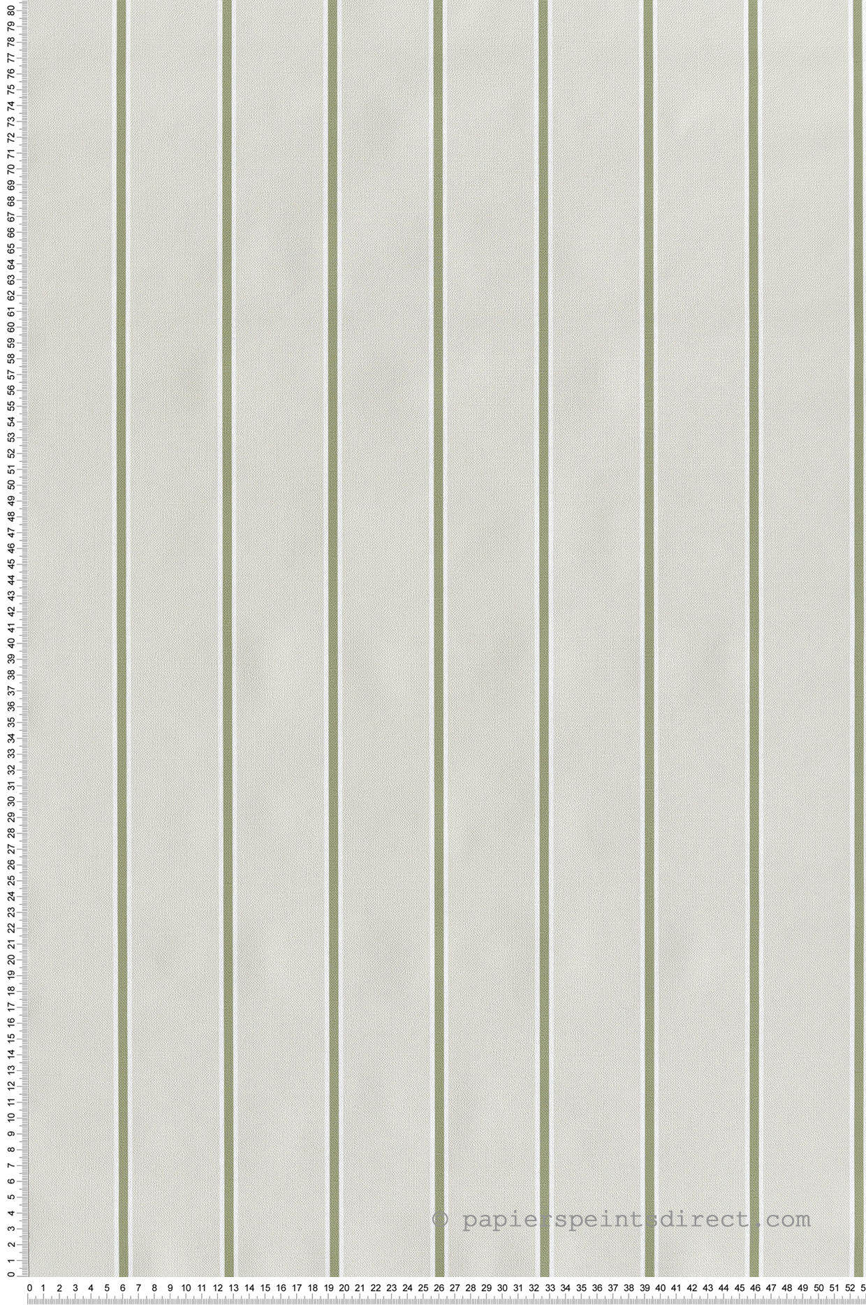 Papier peint Rayure Matelas vert - Garden Party 2 de Montecolino | Réf. MC-8380