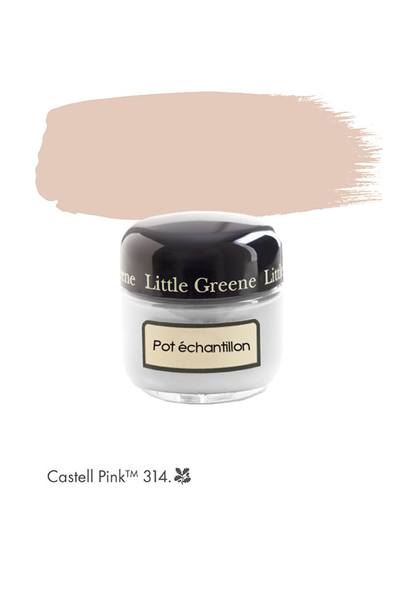 Pot échantillon Castell Pink n°314 - Finition Absolute Matt Emulsion