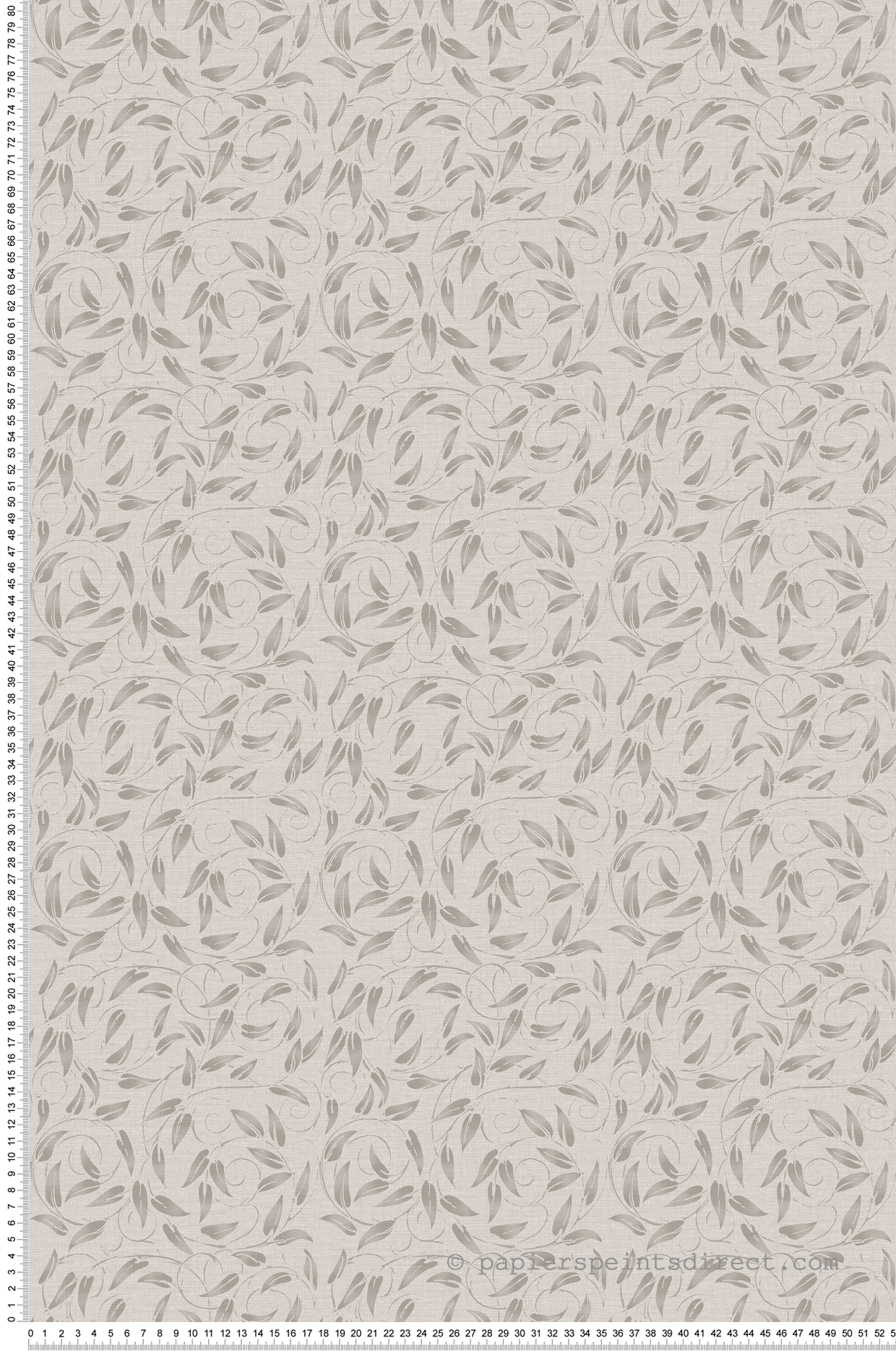 Papier peint Guirlande Feuille Liberty beige - The Wall Llewelyn-Bowen de Lutèce | Réf. LTC-LB25155