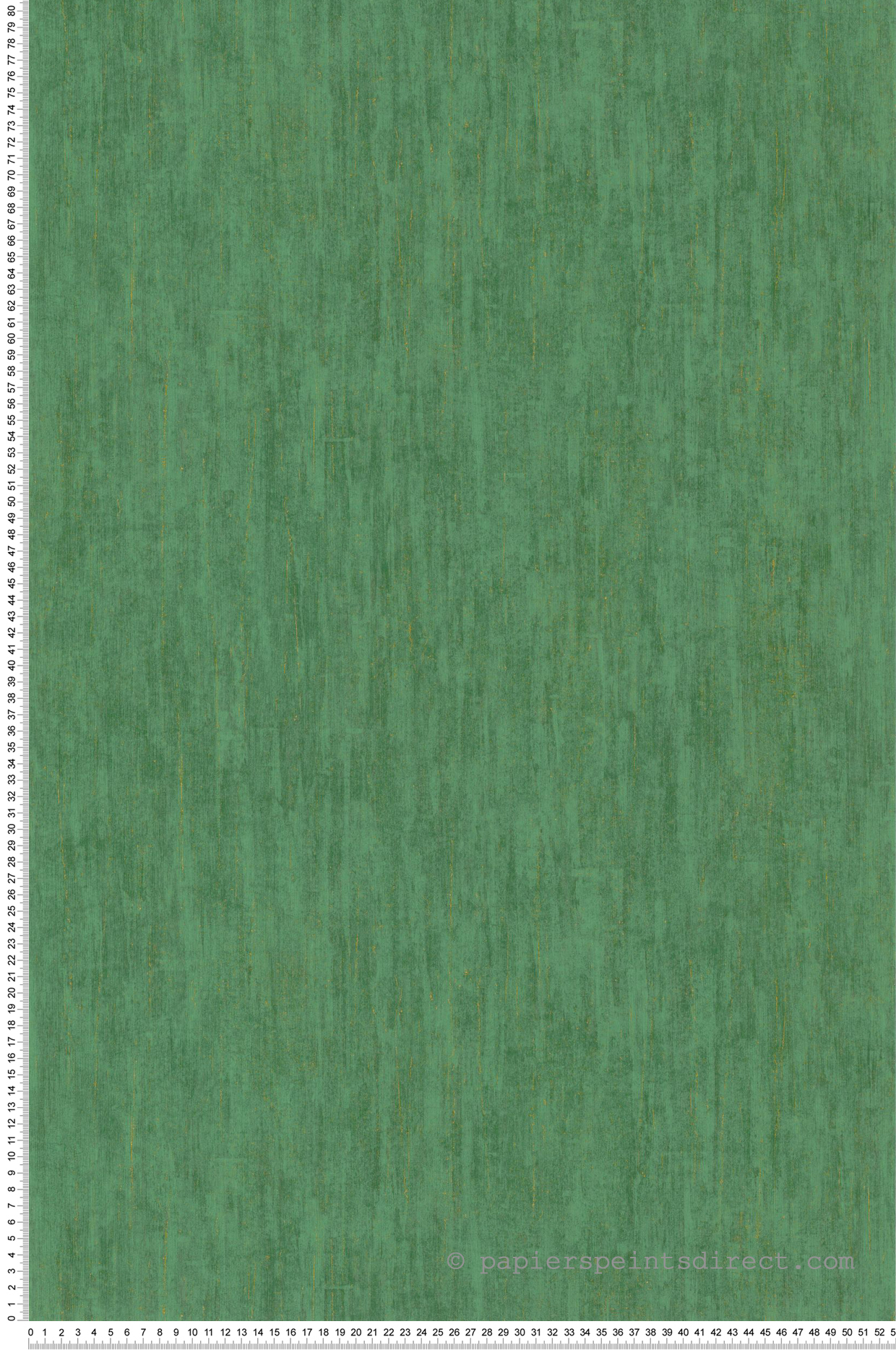 Papier peint faux uni Madera Vert Gazon - Cuba de Casadéco | Réf. CBBA84367337