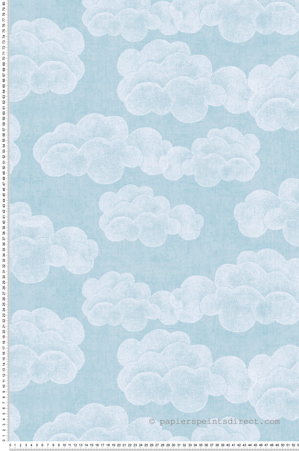Papier peint Nuage Enfant bleu - Lilly & Luis d'A.S. Création | Réf. AS-771431