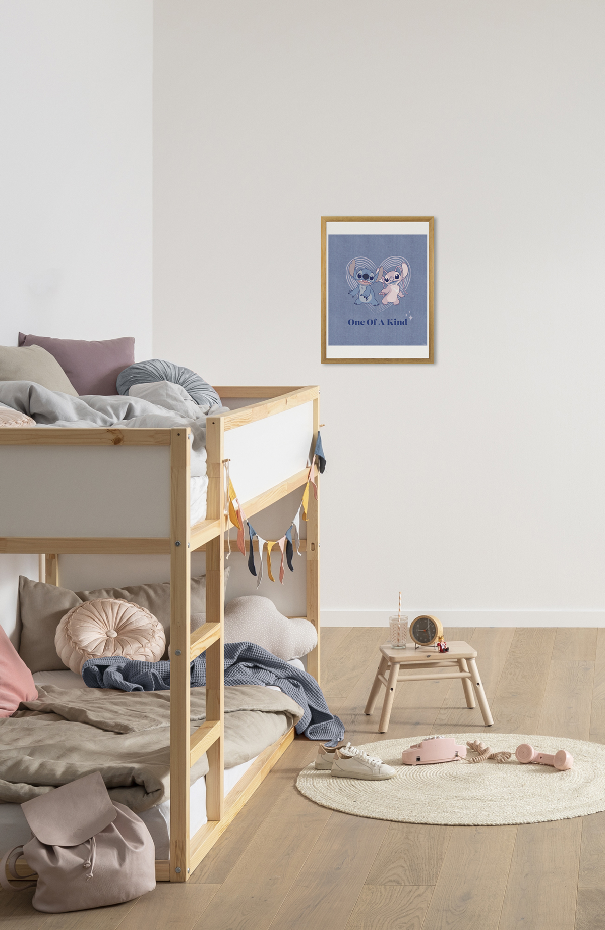 Affiche enfant Stitch One of a Kind - Affiche enfant décorative Komar Disney