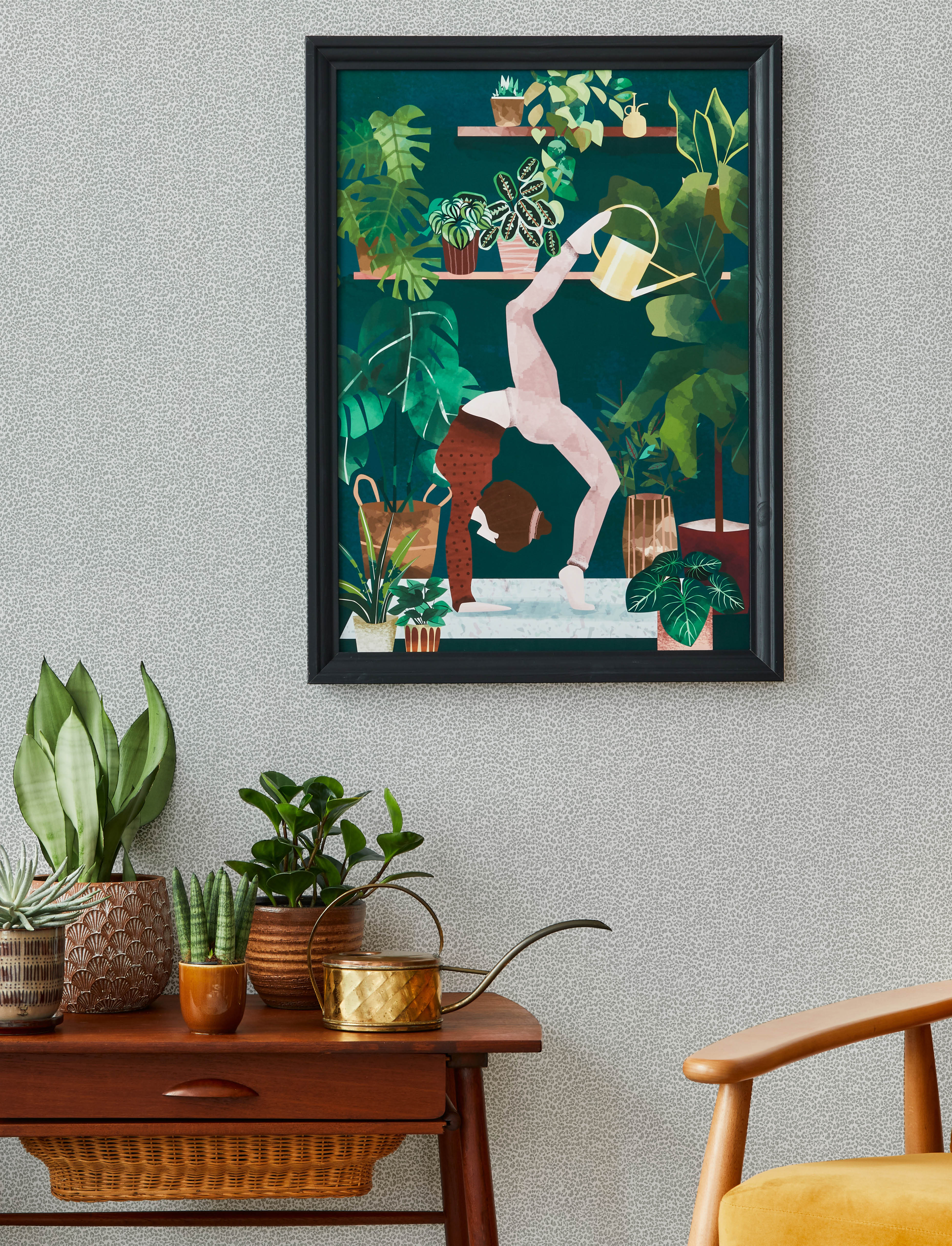 Papier peint Léopard Mosaïque Soul gris - Harmony de Lutèce | Réf. LTC-FD27265