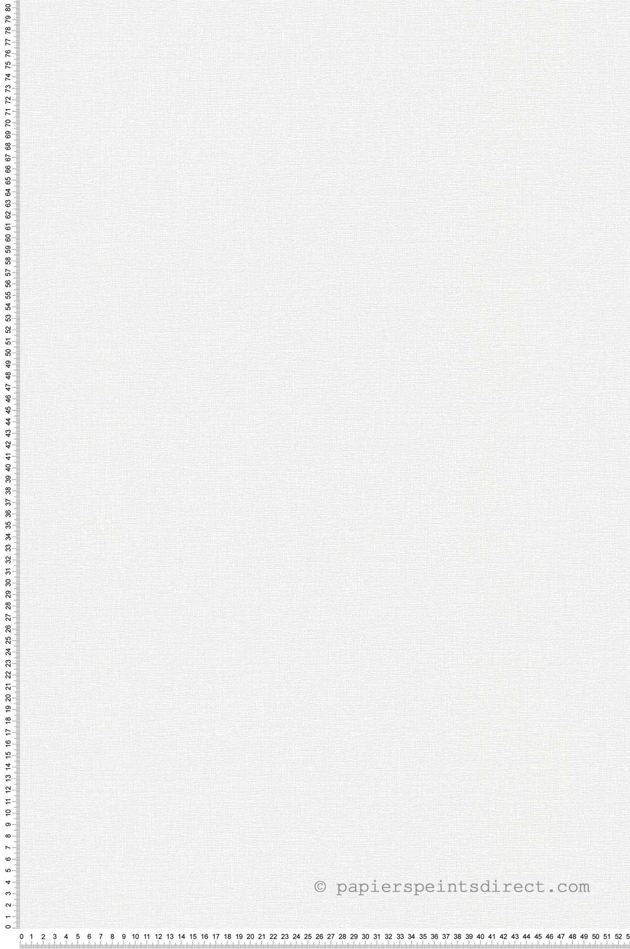 Papier peint Uni toile expansé blanc gris - Greenery d'AS Création | Réf. SP15003