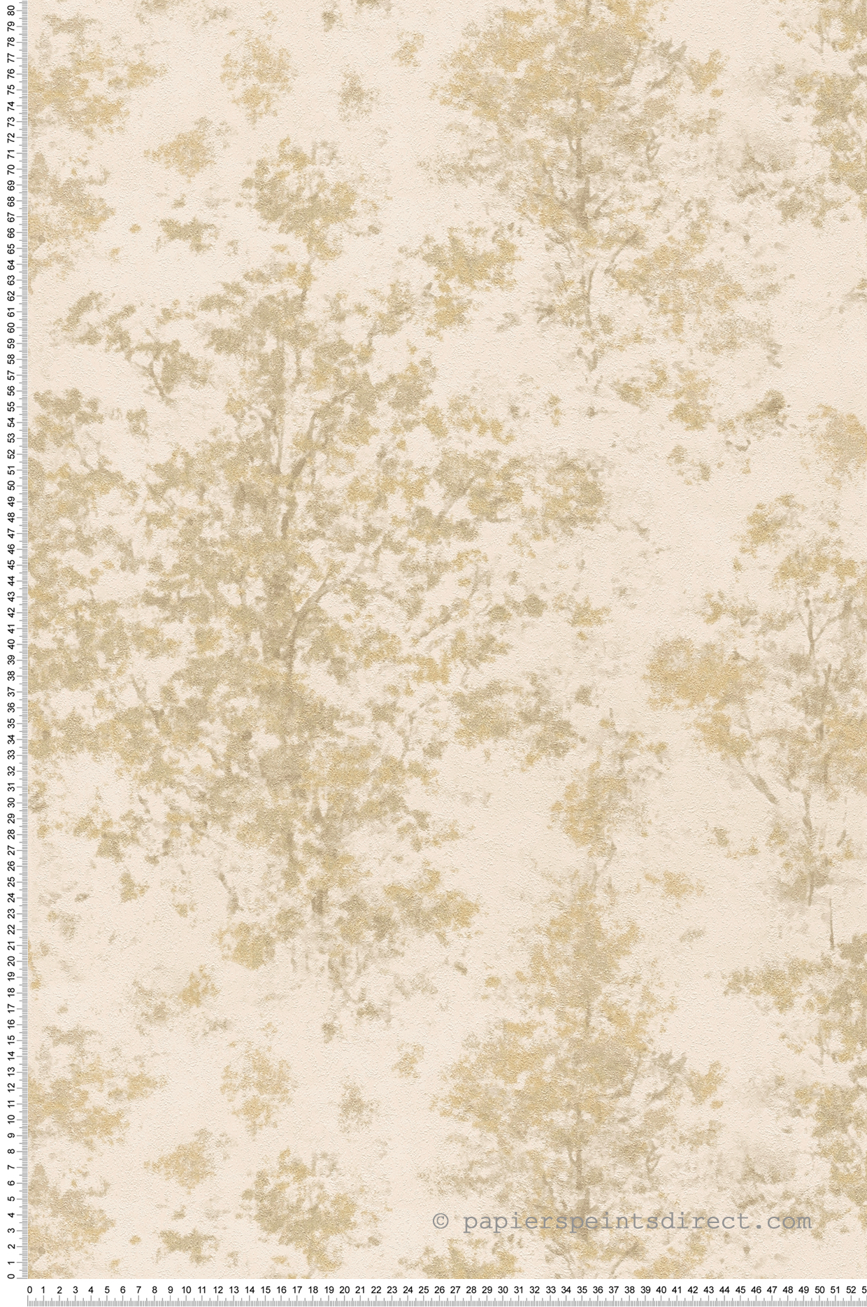 Papier peint Forêt Poétique beige doré - Vibes & Styles d'A.S. Création | Réf. AS-792002
