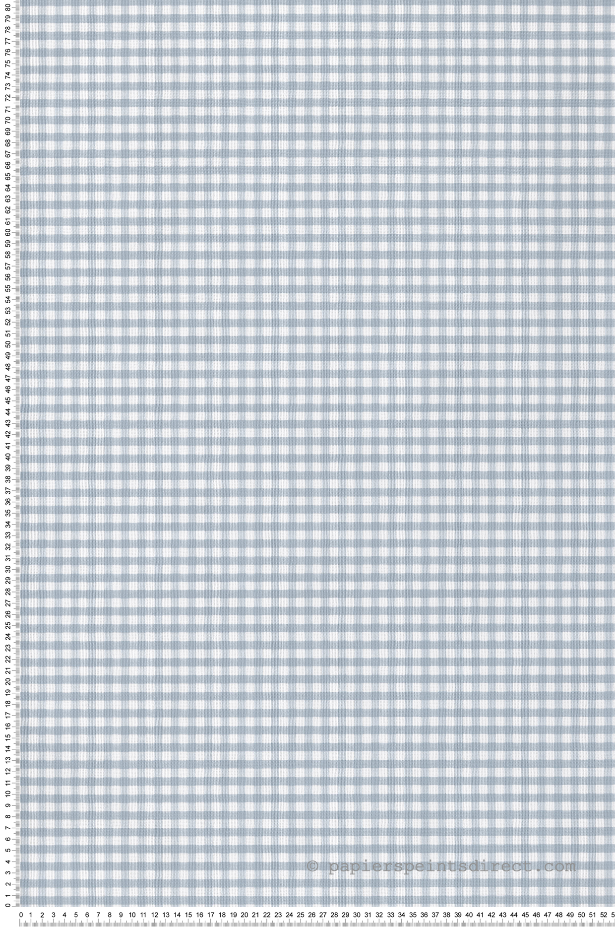 Papier peint Carreaux Vichy bleu horizon - Babyland 2 de Lutèce | Réf. LTC-14846
