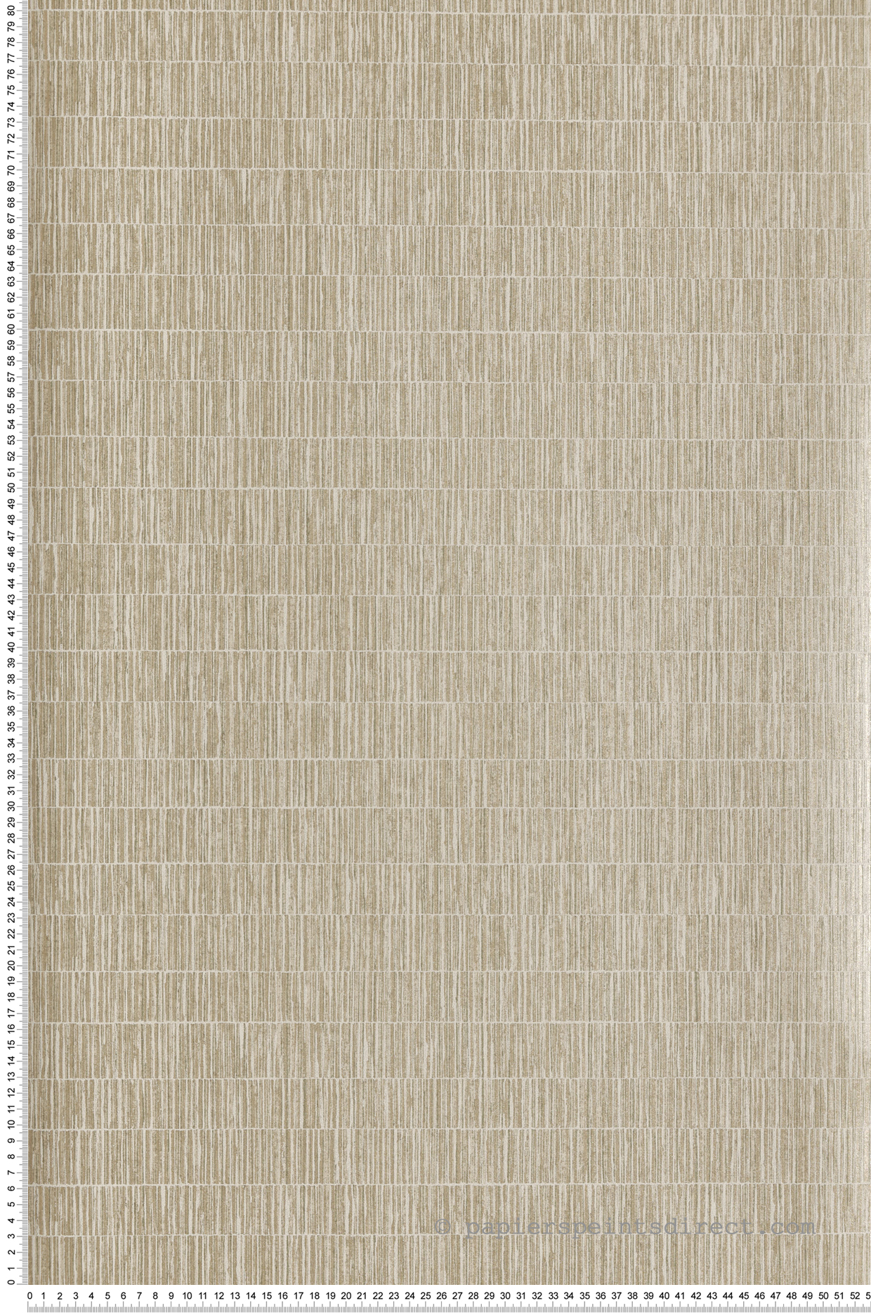 Papier peint Store Bambou vert doré - Attitude de Lutèce | Réf. LTC-DWP0362-01