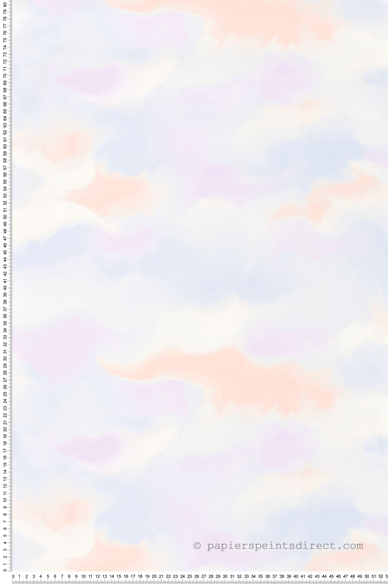 Papier peint Ciel Find Your Paradise violet bleu - Young & Free de Casélio | Réf. YNF103364561