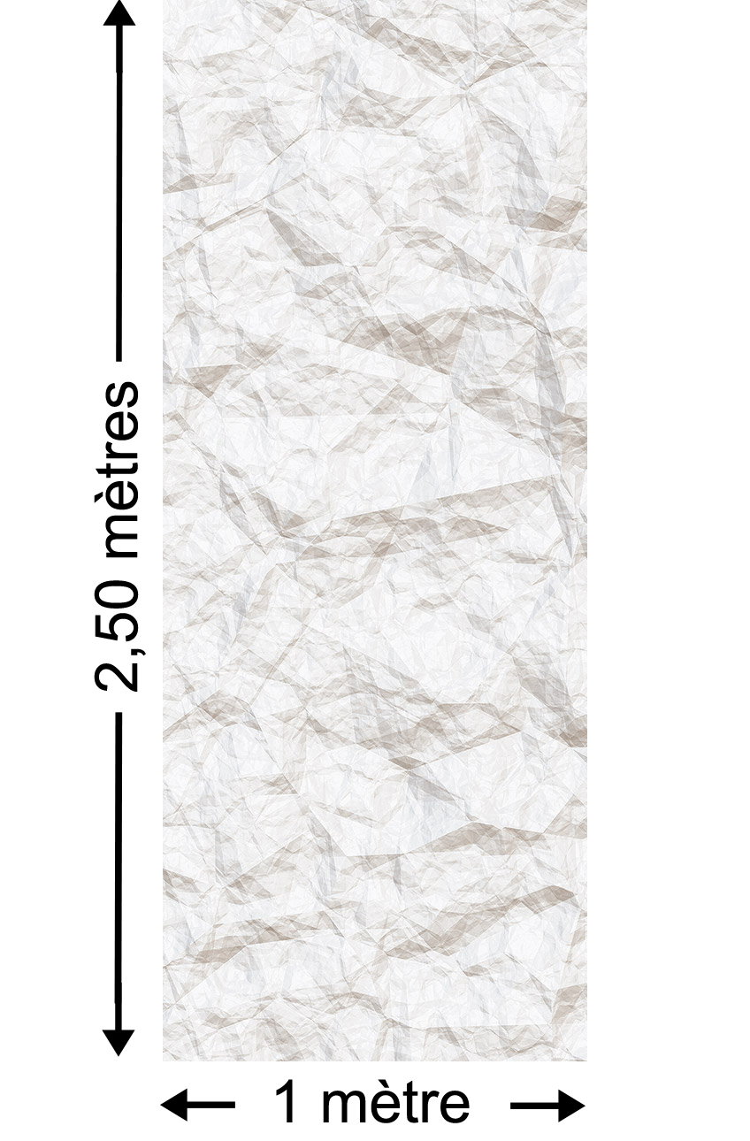 Panoramique Crumpled  - Papier peint Komar