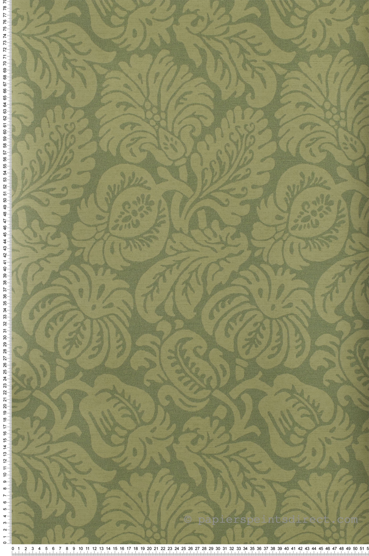Palace Road vert - Papier peint London Wallpapers IV de Little Greene