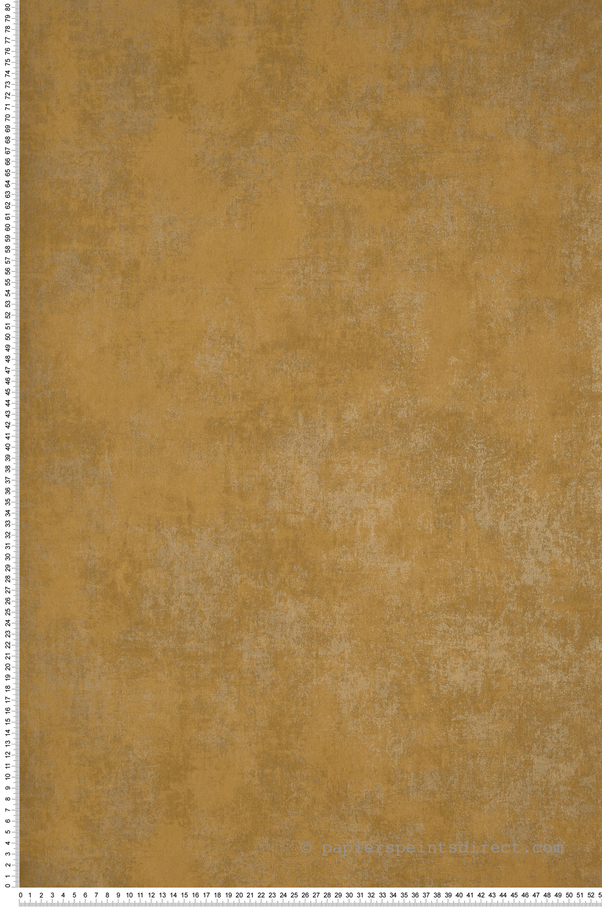 Papier peint Faux uni irisé jaune ocre - Montsegur de Casadéco | Réf. MTSE80832661