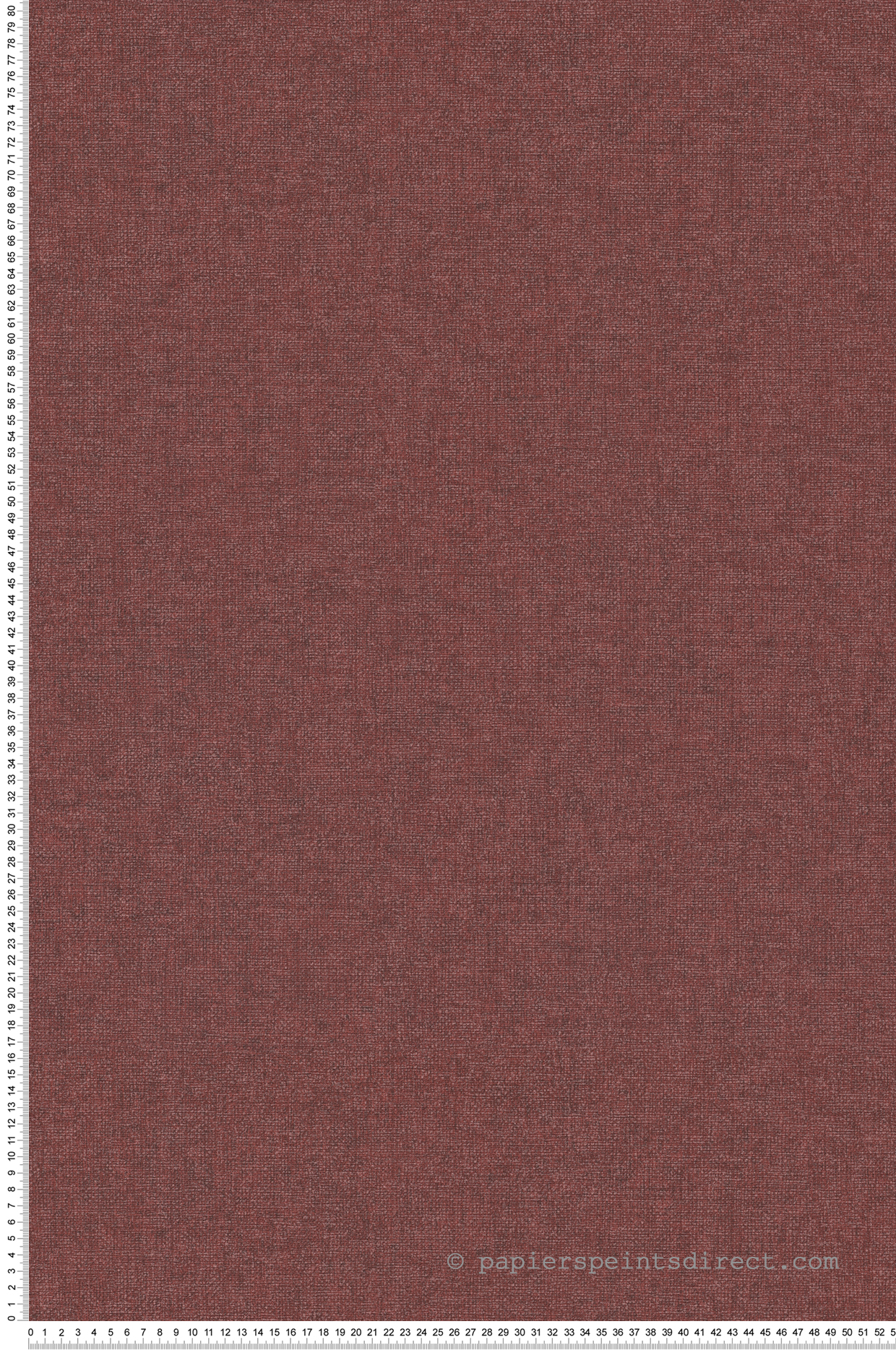 Papier peint uni Toile rouge bordeaux - Savana de Lutèce | Réf. LTC-SAV156