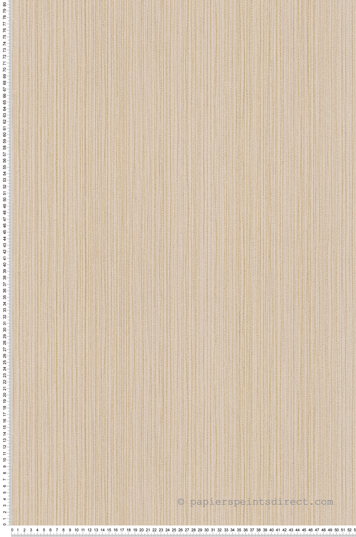 Papier peint Faux Uni Rayure lin doré - The BOS d'A.S. Création | Réf. AS-388196