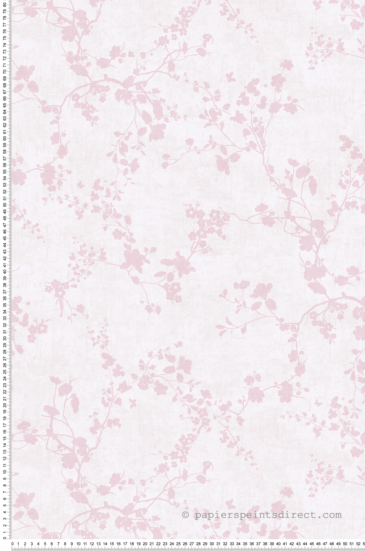 Papier peint Fleurs de Cerisier rose pâle - Lilly & Luis d'A.S. Création | Réf. AS-770791