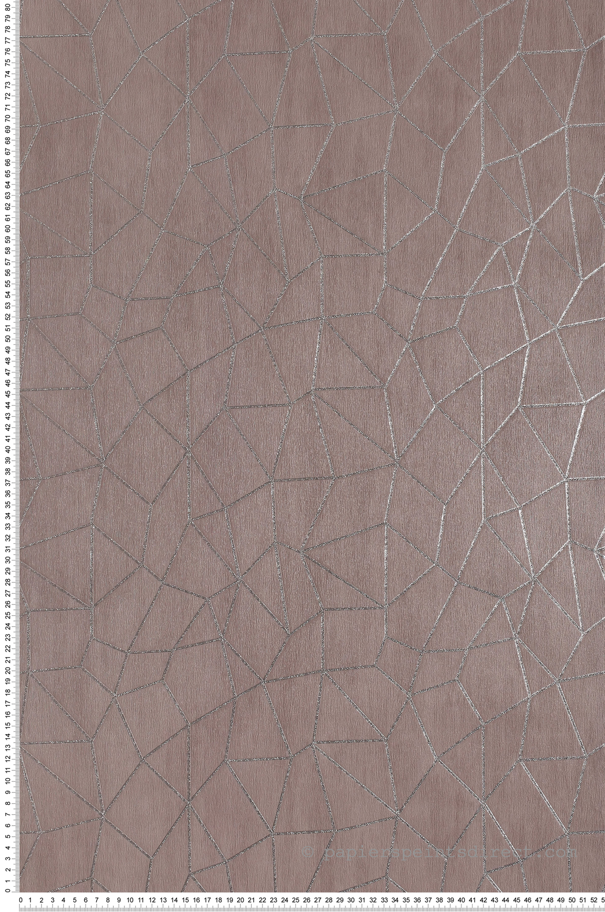 Papier peint graphique chic taupe - Special FX de Lutèce | Réf. LTC-G67698