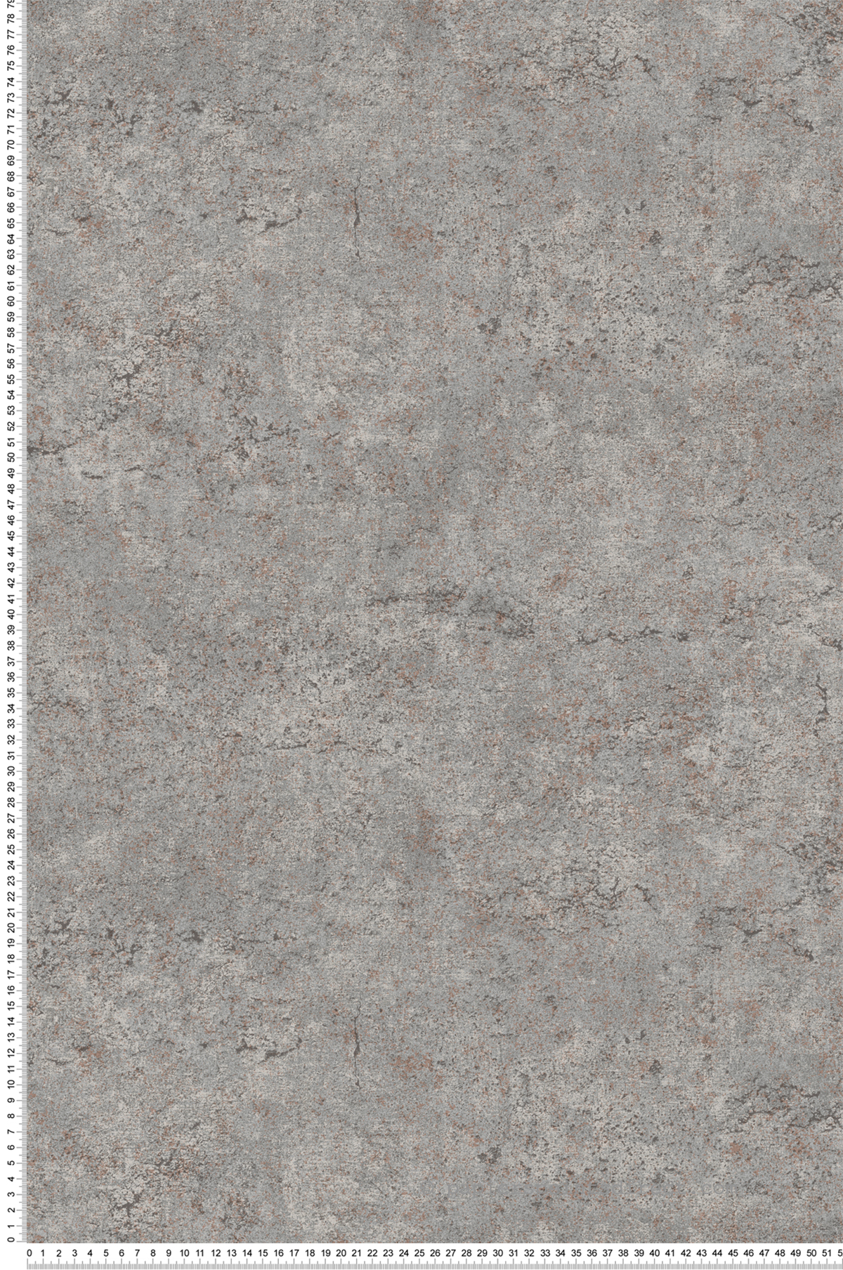 Papier peint Faux Uni Effet Pierre Colt gris cuivré - Harry de Lutèce | Réf. LTC-DL26753